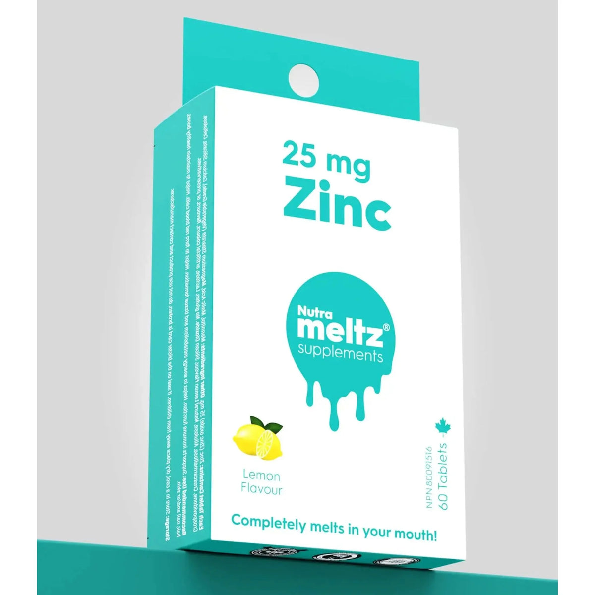 Nutrameltz Zinc 25mg 60 Tablets