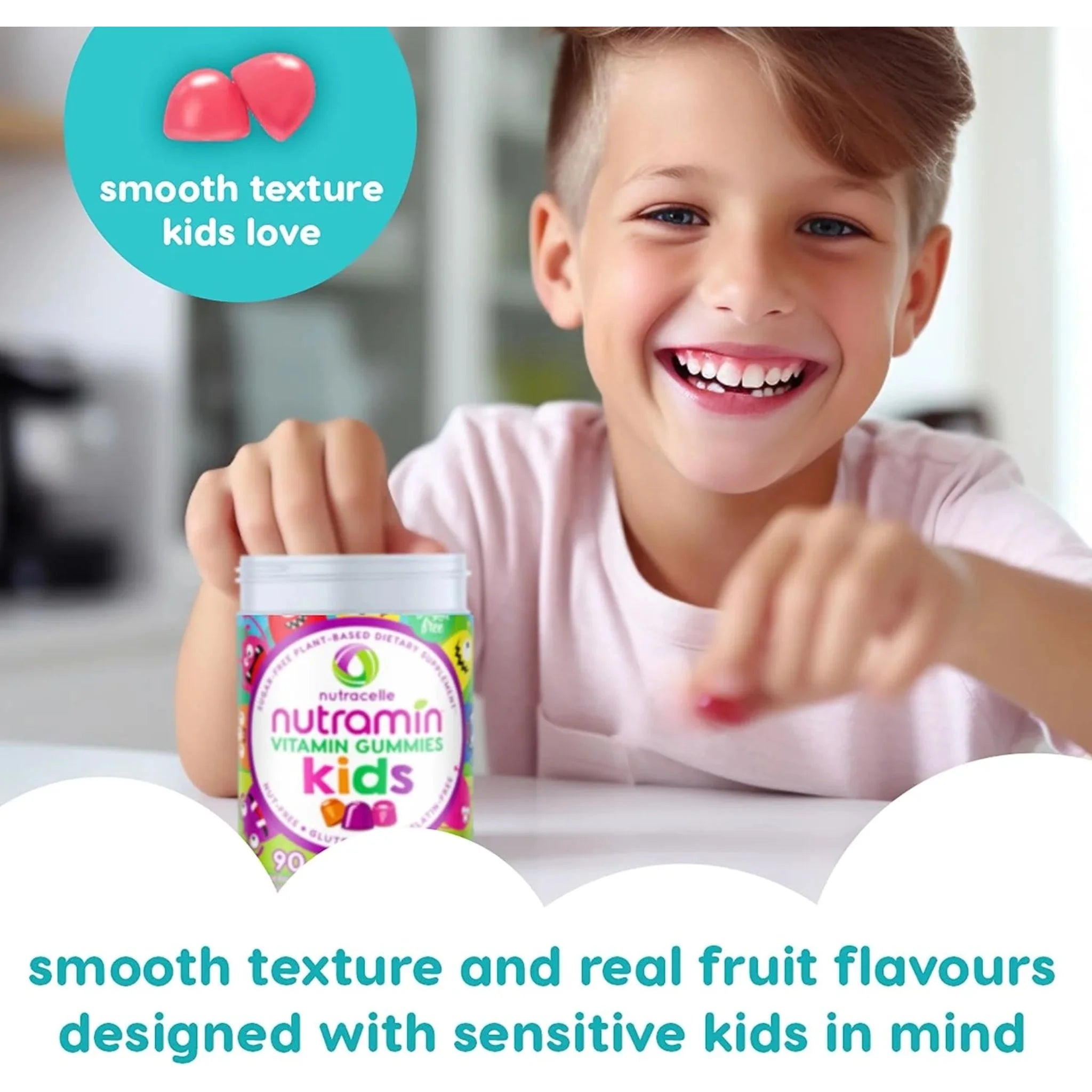 Nutramin Kids Vegan Vitamins 90 Gummies
