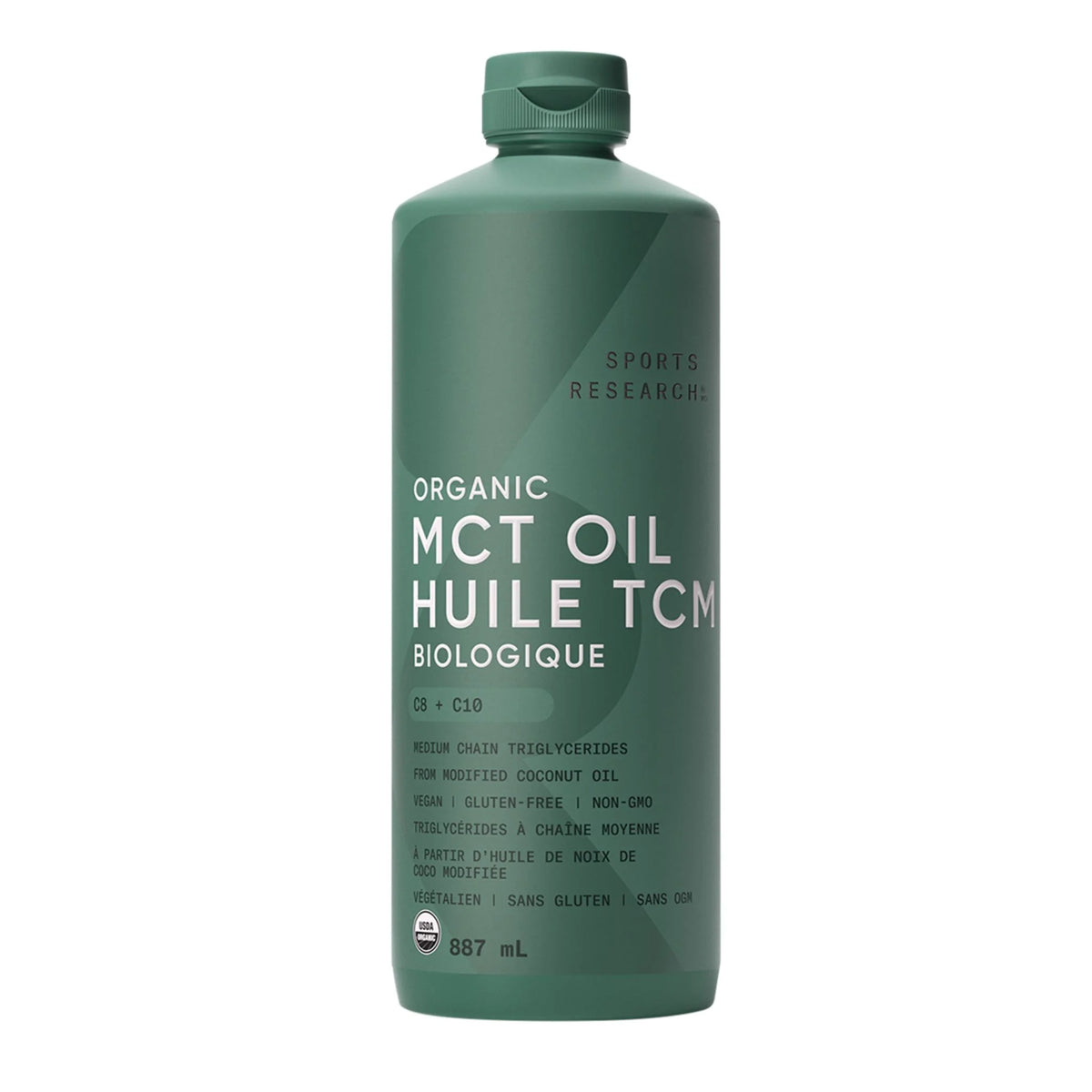 Sports Research Organic MCT Oil 887ml
