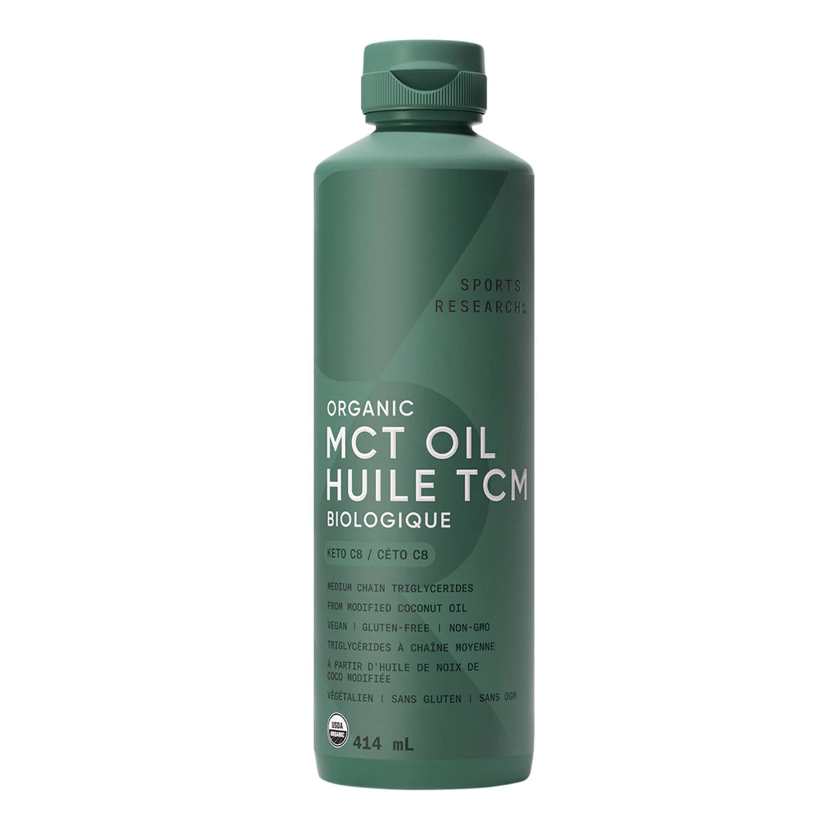 Sports Research Organic MCT Oil 414ml