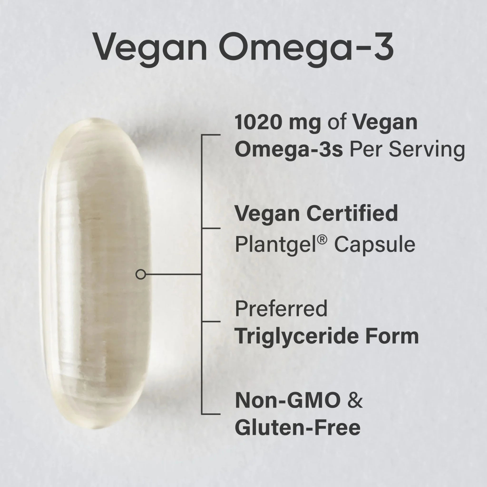 Sports Research Vegan Omega 3 60 Softgels