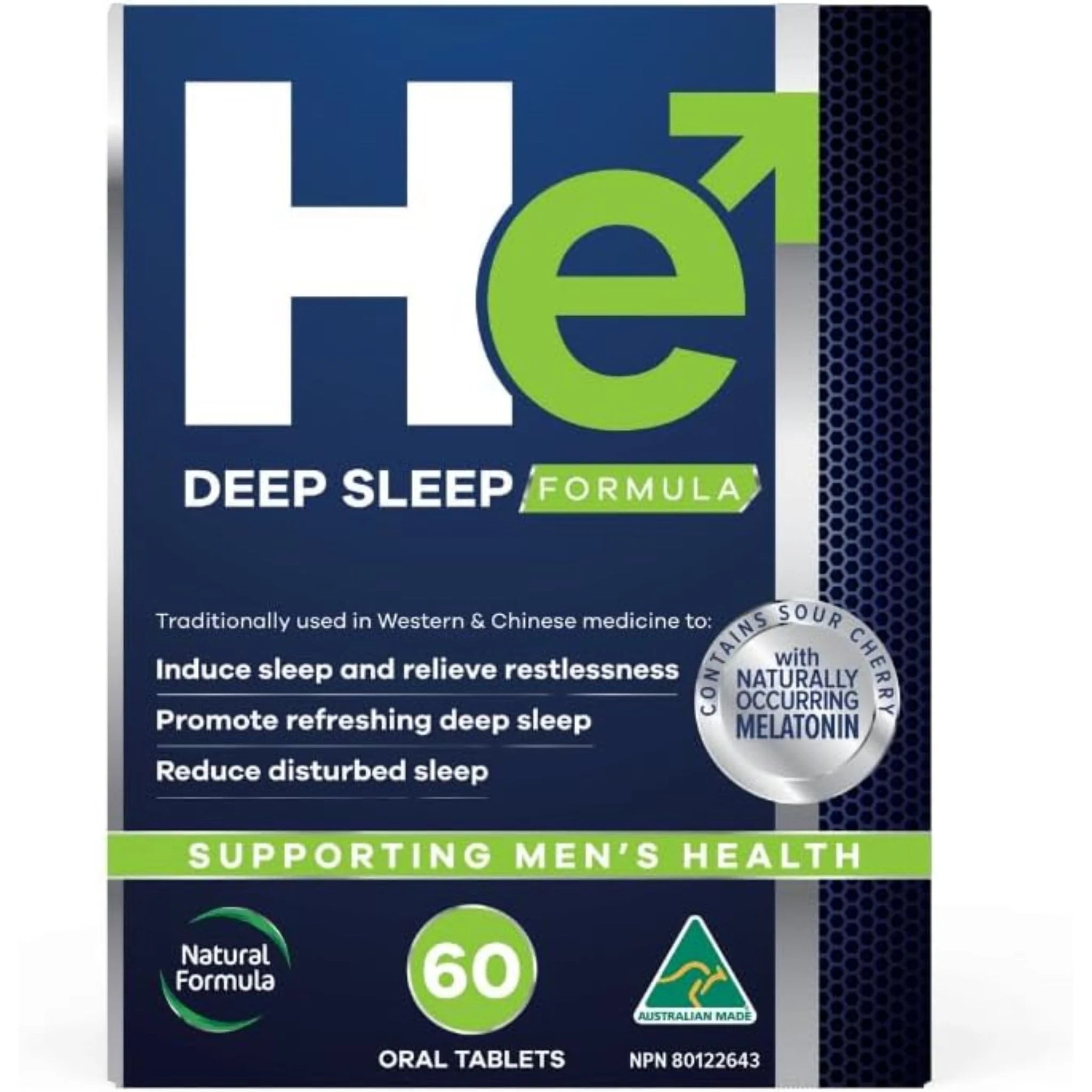 HE Deep Sleep Formula 60 Tablets - Nature's Source Inc