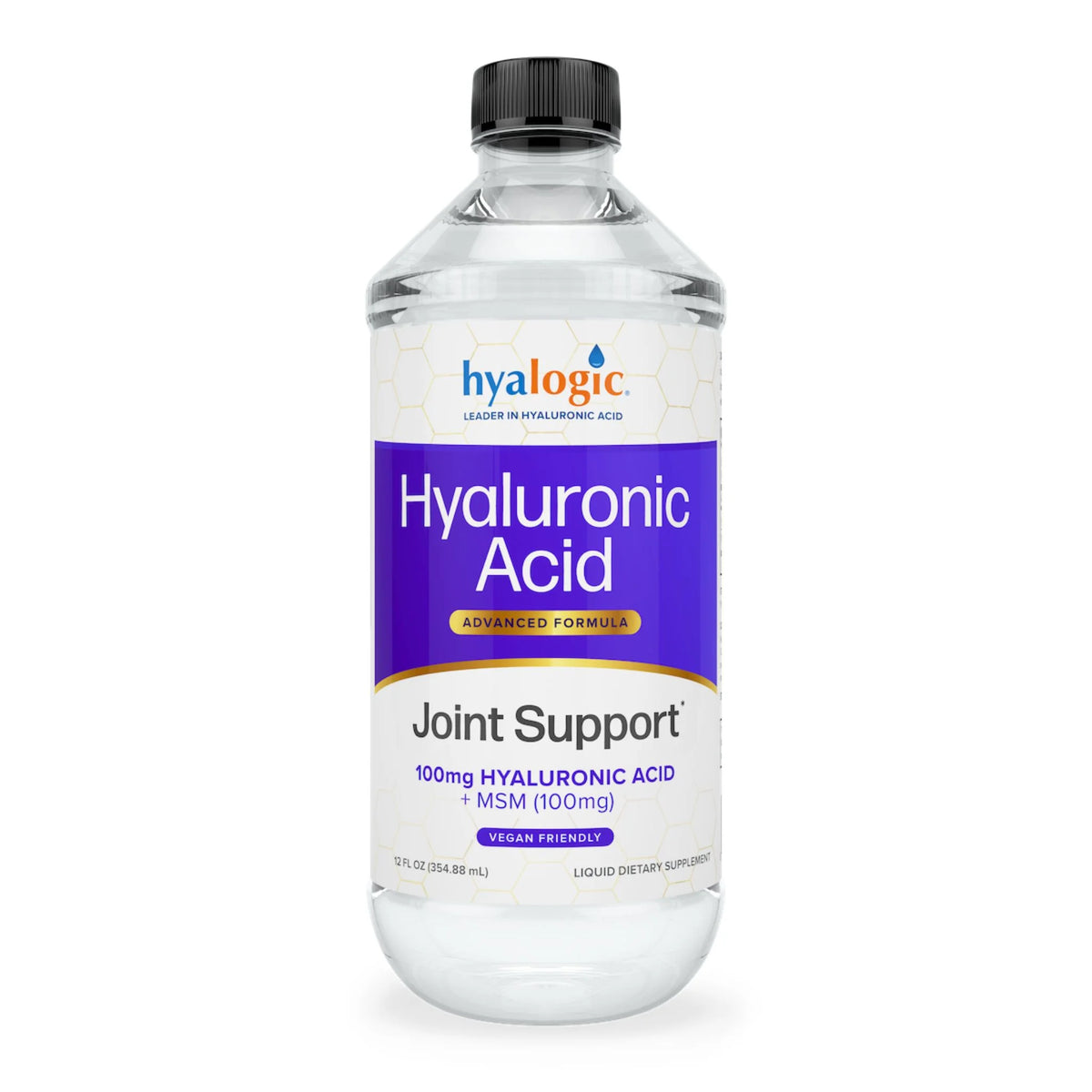 Hyalogic Hyaluronic Acid Advanced Liquid Formula Joint Support 354ml - Nature's Source Inc
