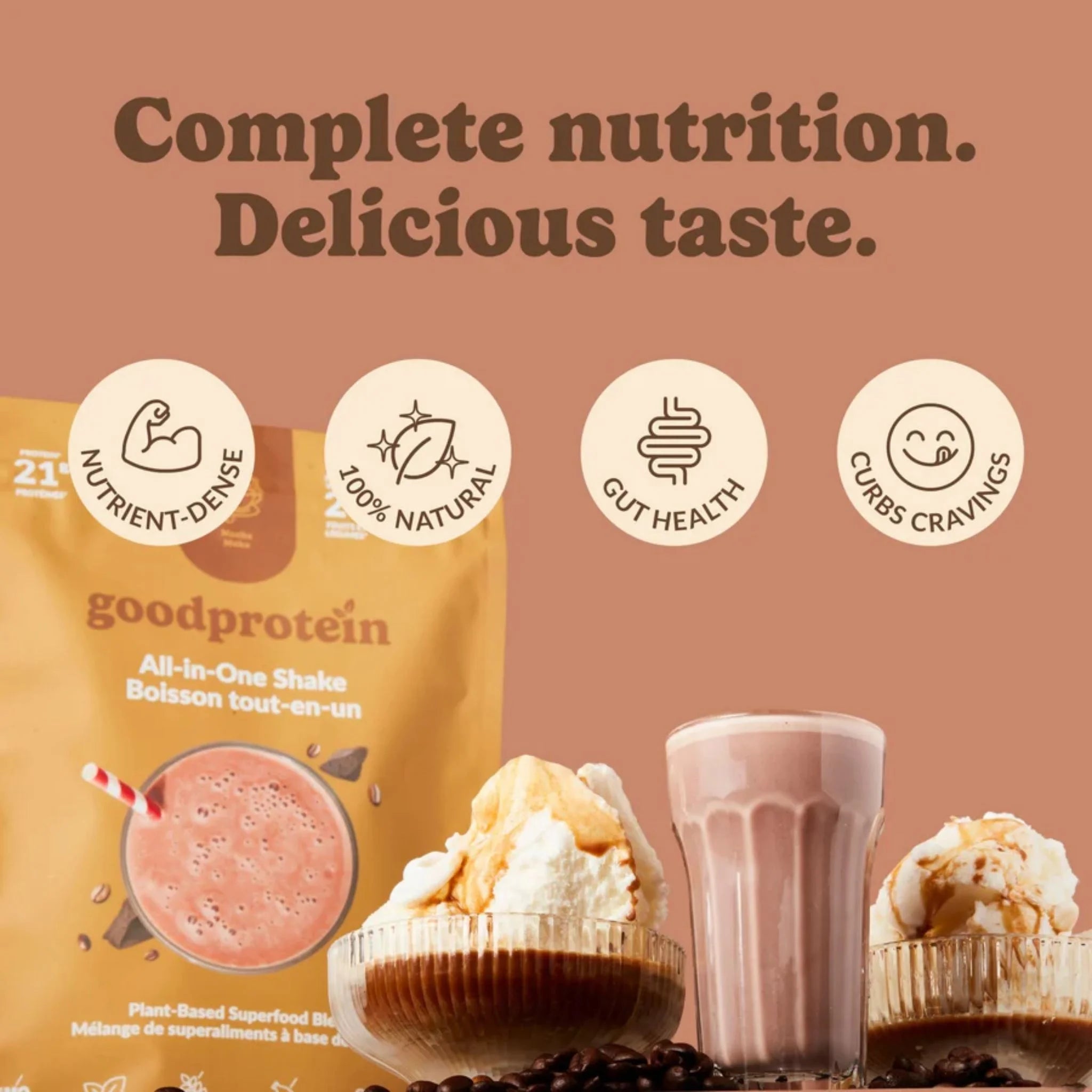 Good Protein Mocha 440g - Nature's Source Inc