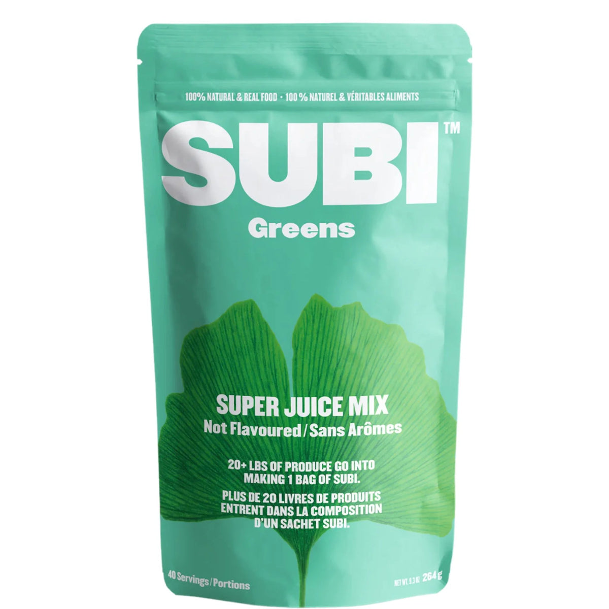 Subi Greens Super Juice Mix Not Flavoured 264g