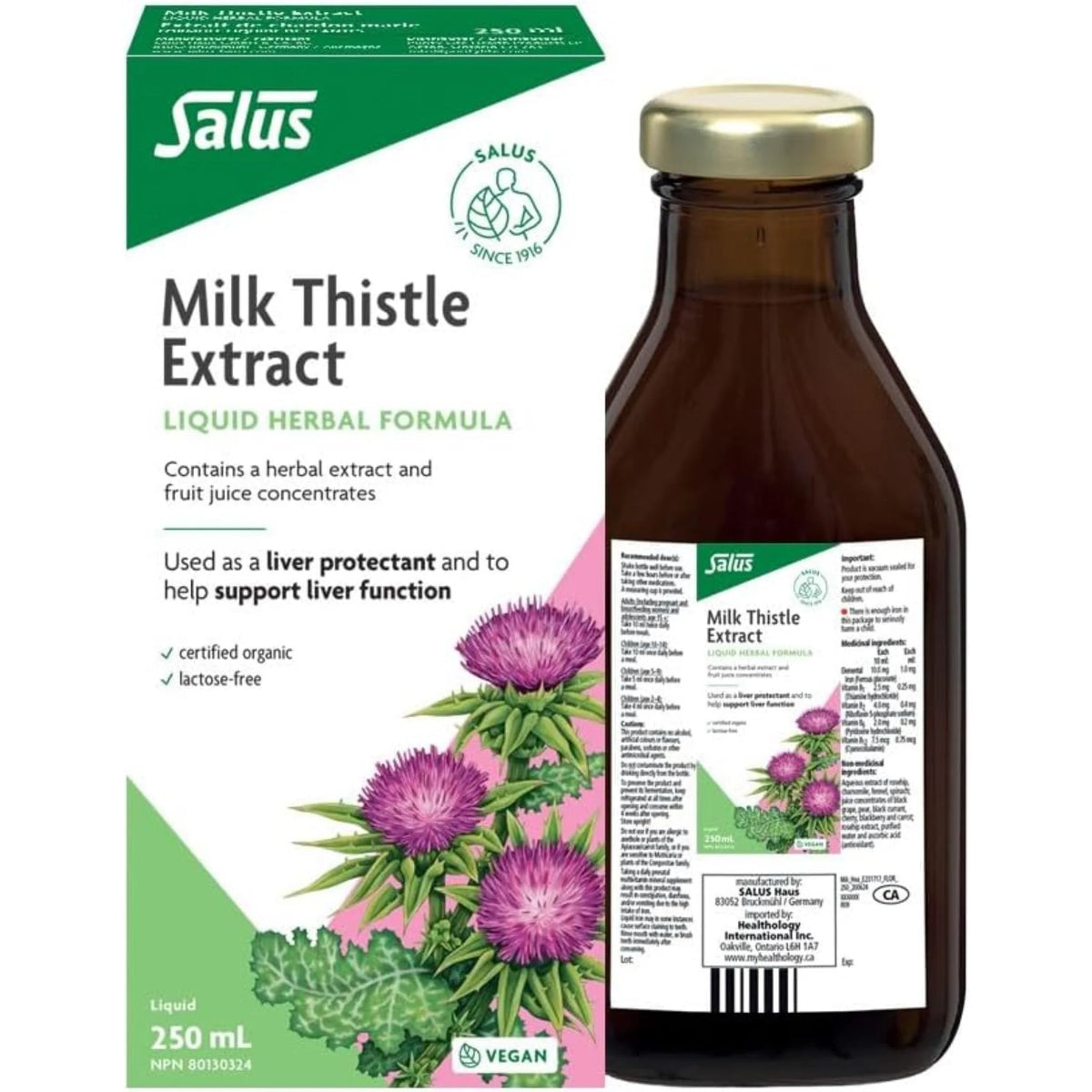Salus Milk Thistle Extract 250ml
