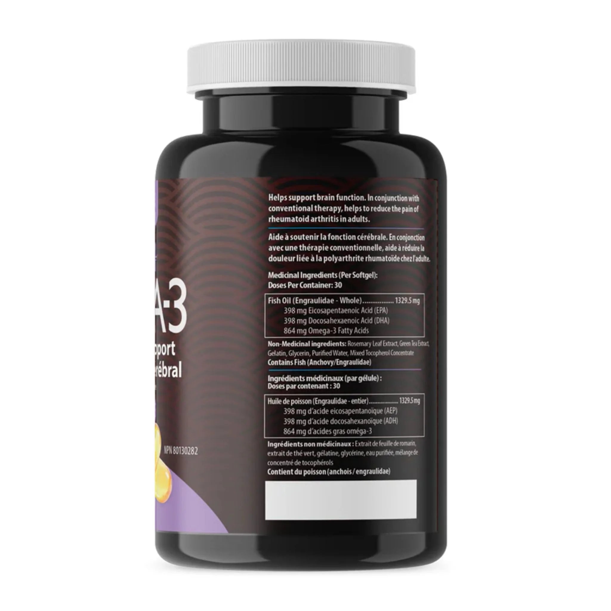 AquaOmega Balanced Omega - 3 240 Softgels - Nature's Source Inc