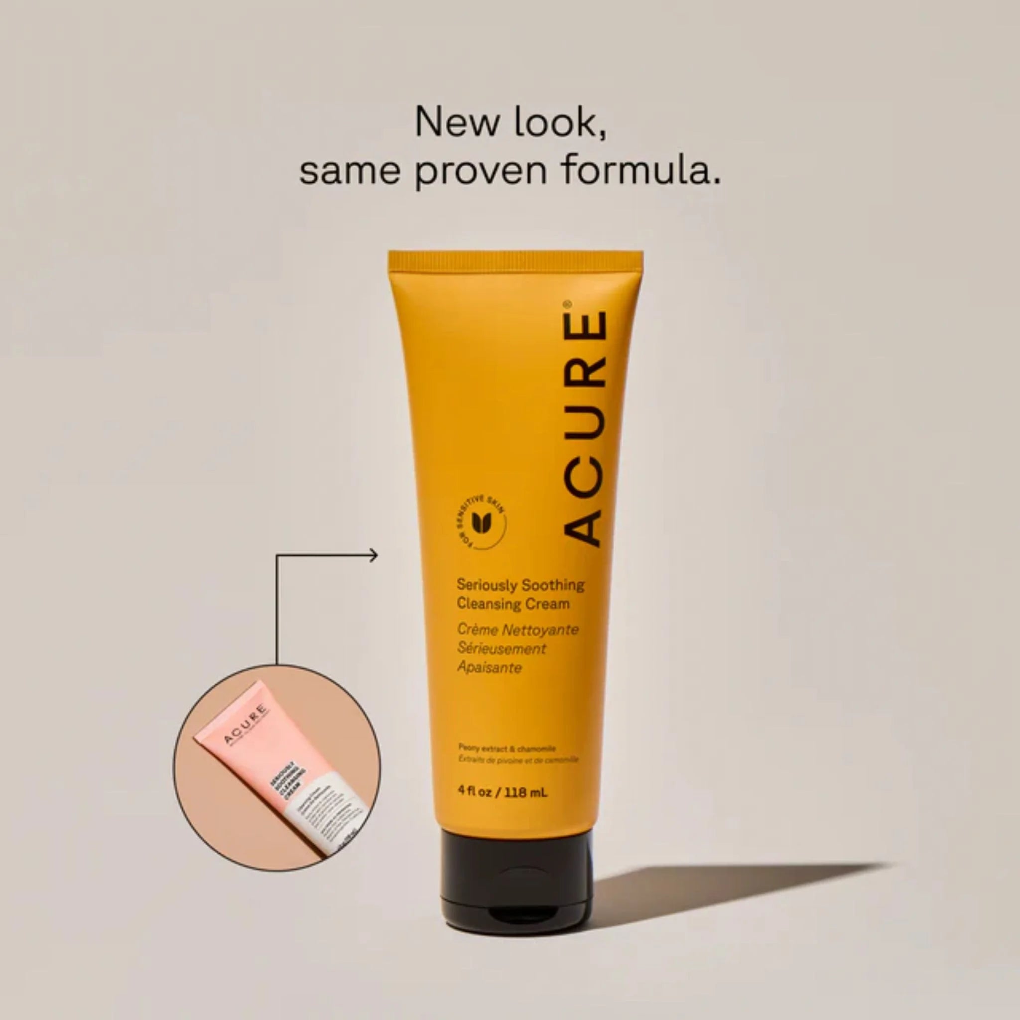 Acure Sensitive Facial Cleanser 118 ml