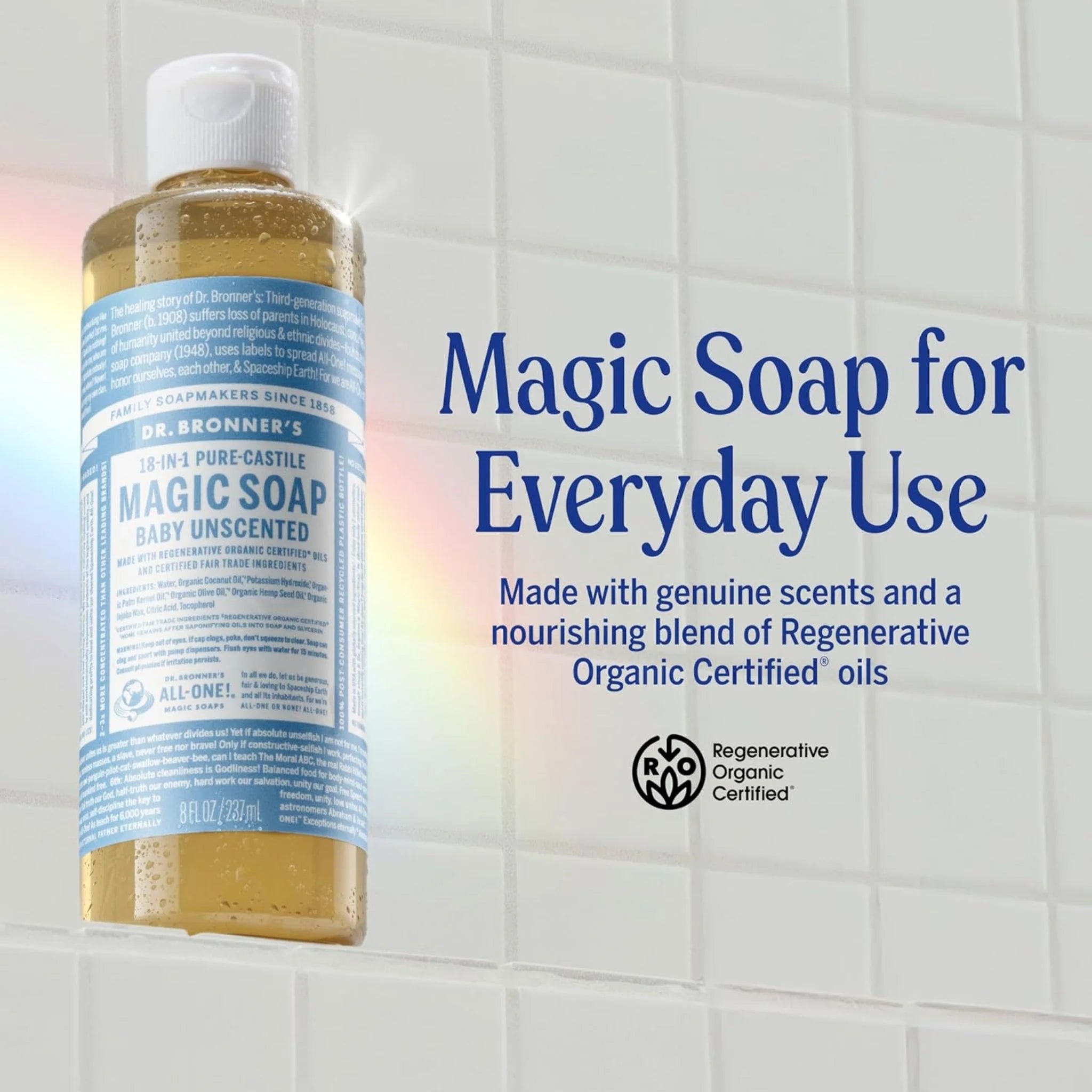 Dr. Bronner's Baby Castile Soap Mild 237ml