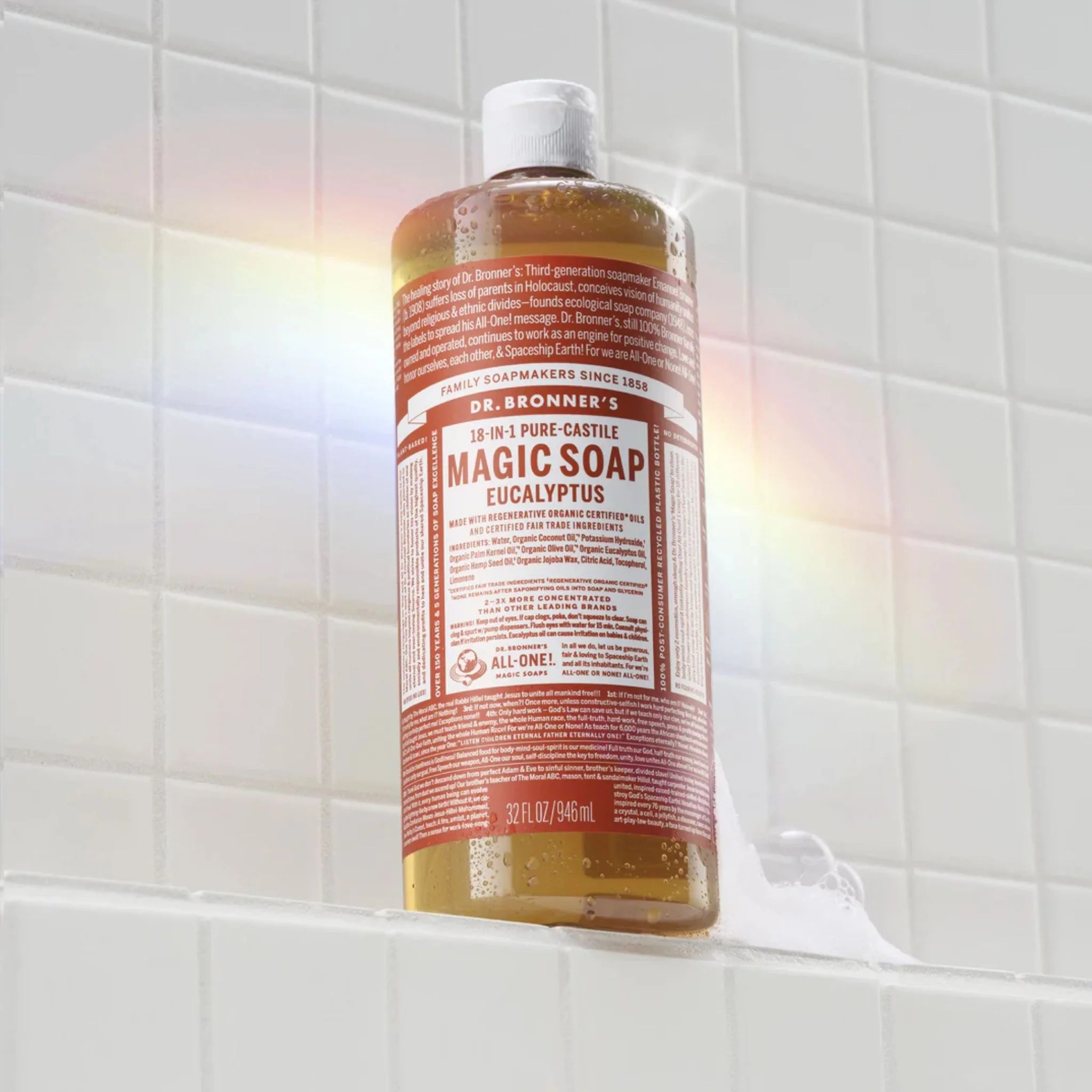 Dr. Bronner's Pure Castile Soap Eucalyptus 946ml