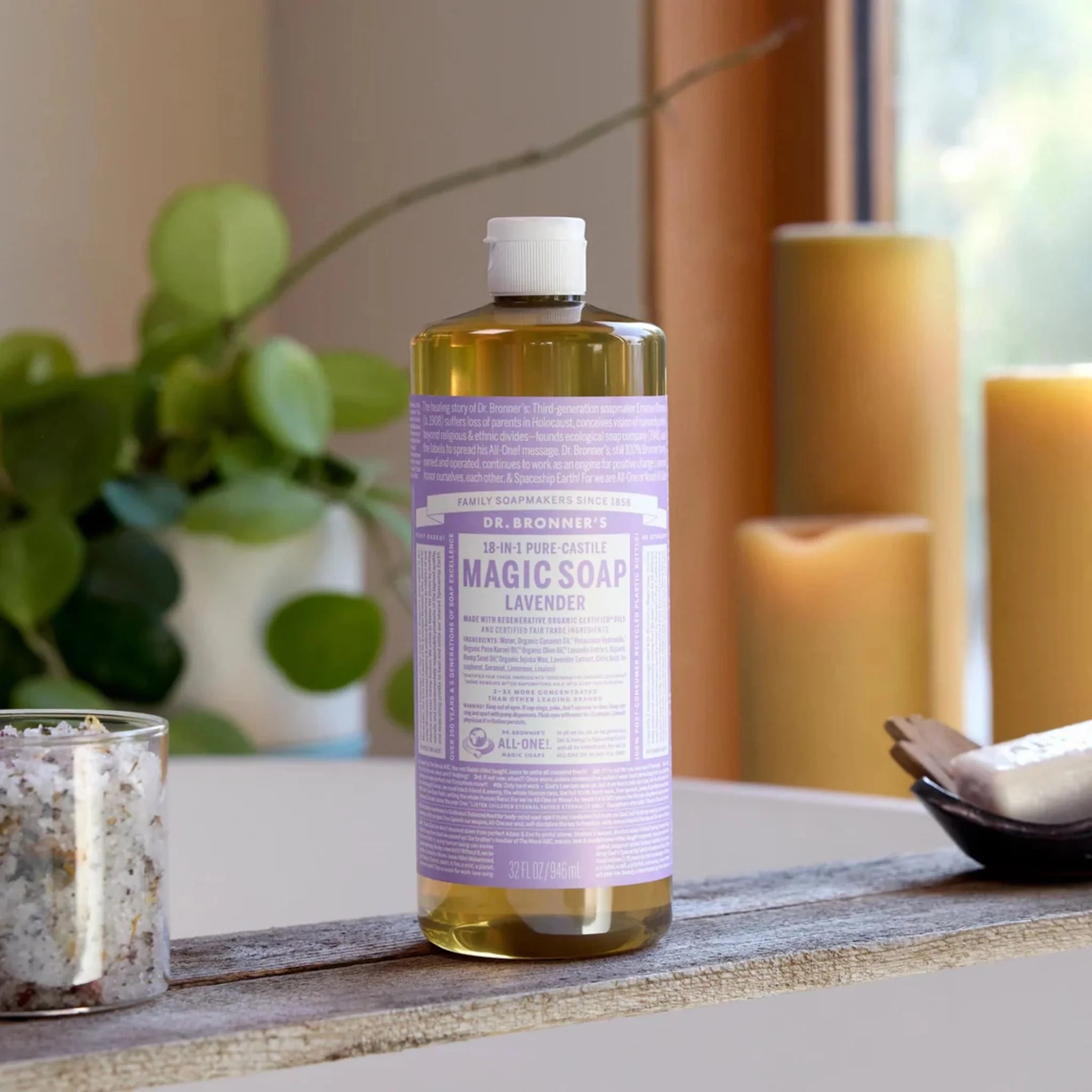 Dr. Bronner's Pure Castile Soap Lavender 946ml
