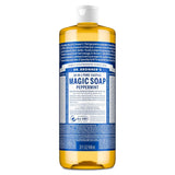 Dr. Bronner's Pure Castile Soap Peppermint 946ml - Nature's Source Inc