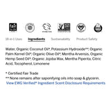 Dr. Bronner's Pure Castile Soap Peppermint 946ml - Nature's Source Inc