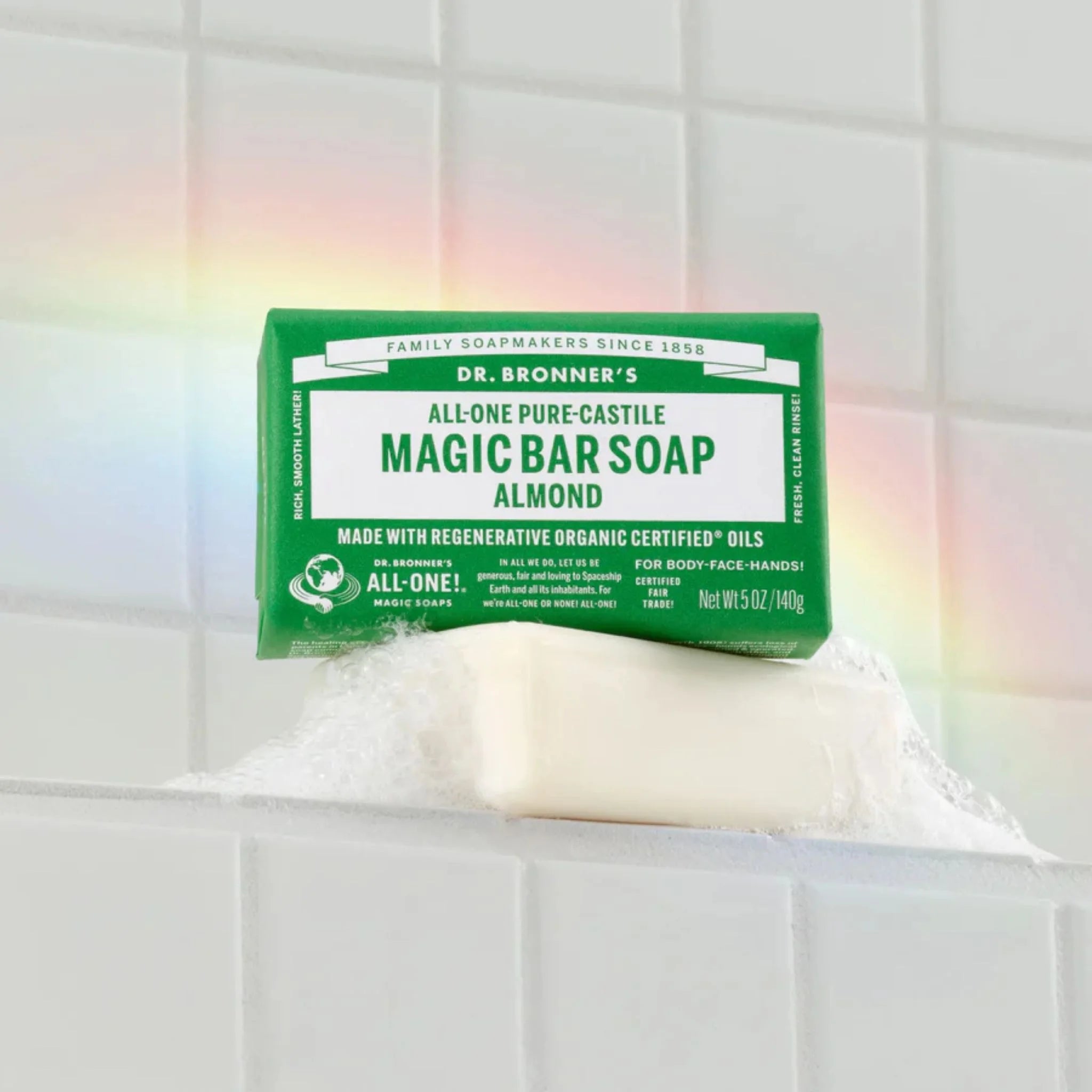 Dr. Bronner's Pure Castile Soap Almond 140g