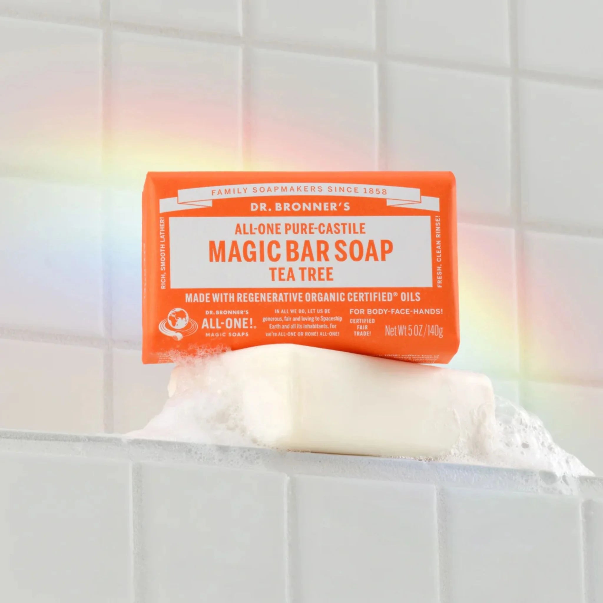 Dr. Bronner's Pure Castille Tea Tree 140g
