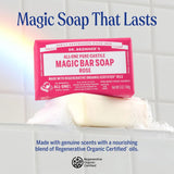 Dr. Bronner's Pure Castile Hemp Soap Rose 140g