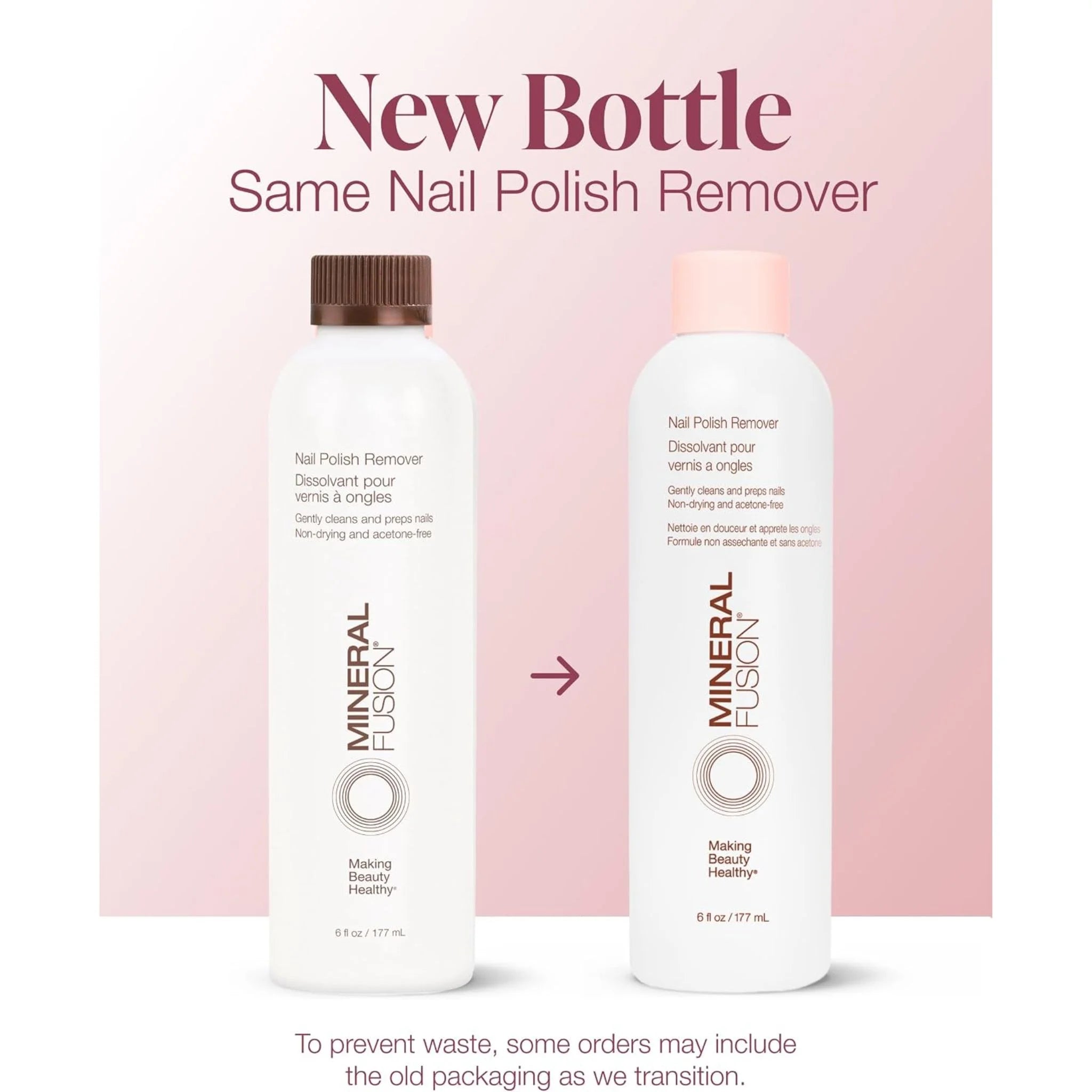Mineral Fusion Nail Polish Remover 177ml