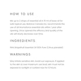 Aromaforce Grapefruit Essential Oil 15ml - Nature's Source Inc