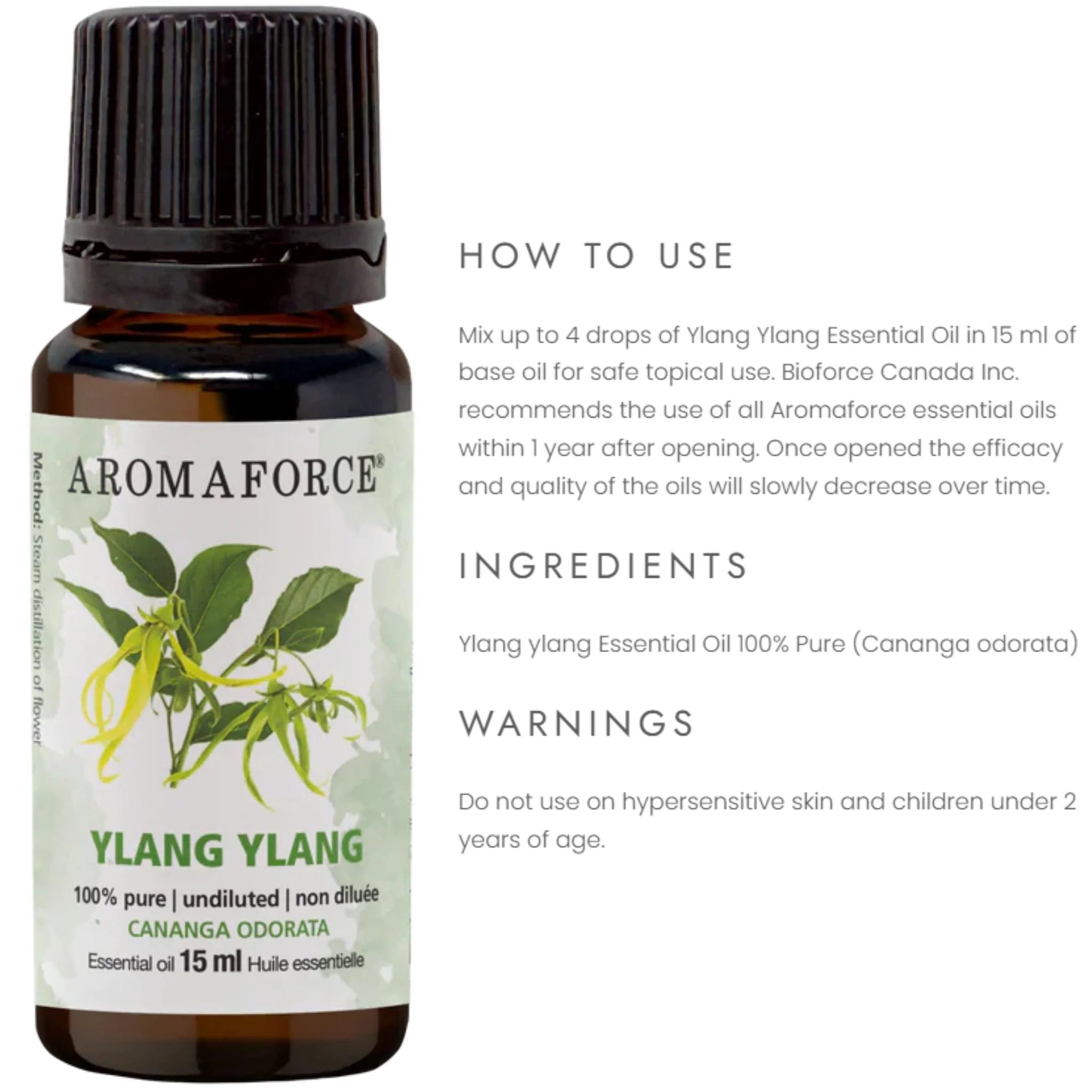 Aromaforce Ylang Ylang Essential Oil 15ml
