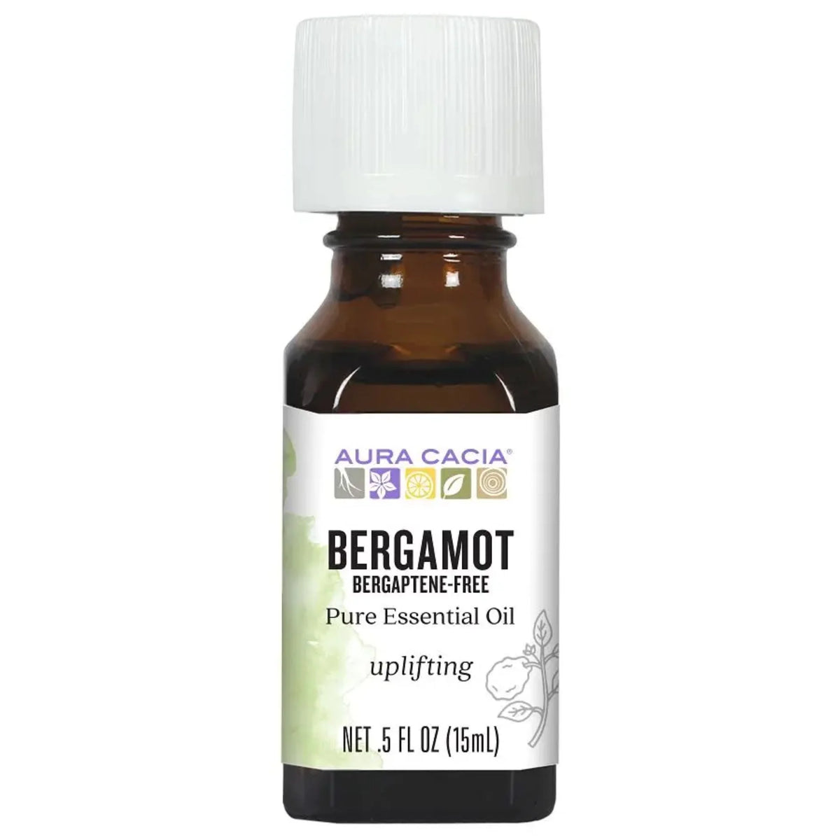 Aura Cacia Bergamot BF Essential Oil 15ml