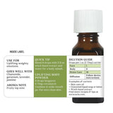 Aura Cacia Bergamot BF Essential Oil 15ml