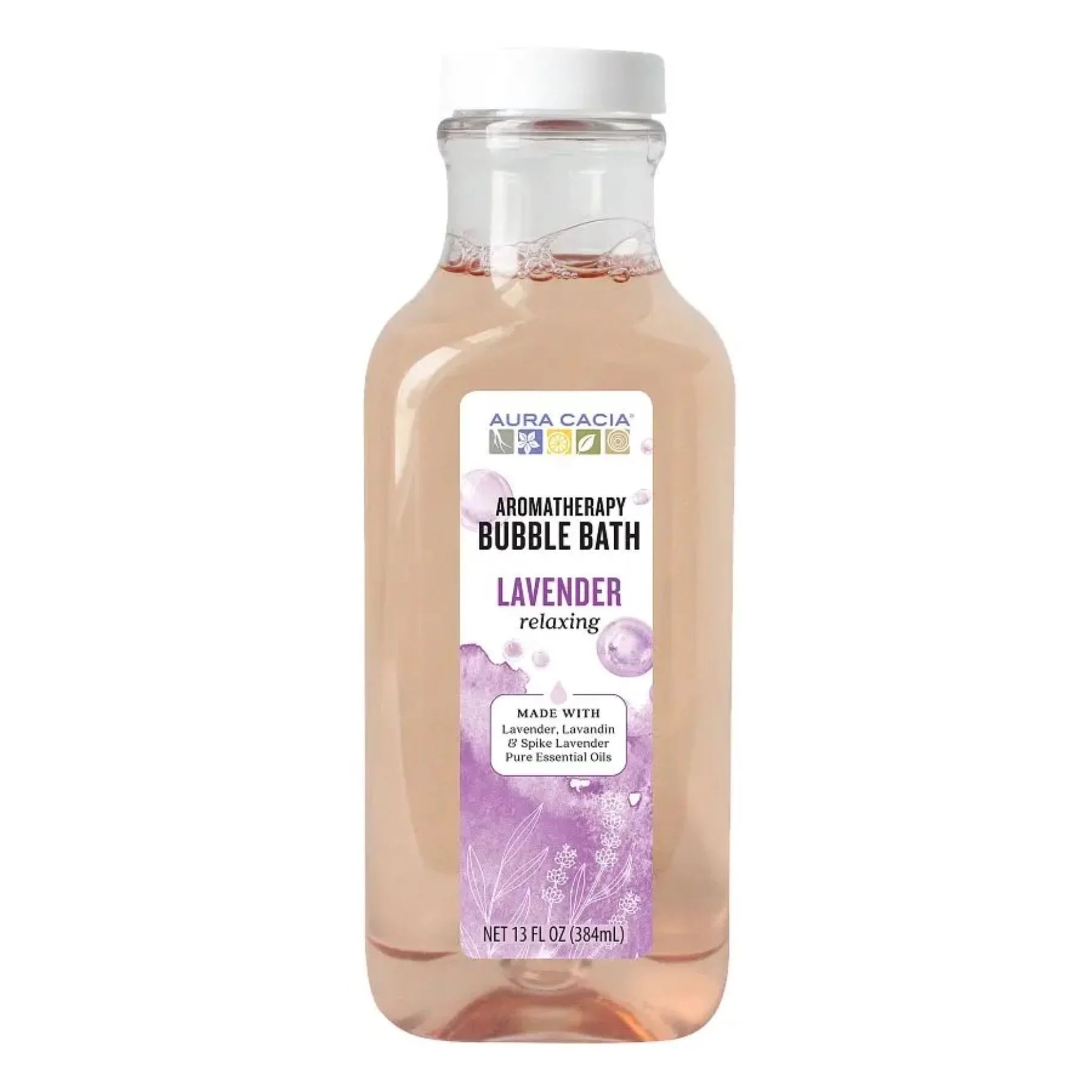 Aura Cacia Lavender Harvest Bubble Bath 384ml