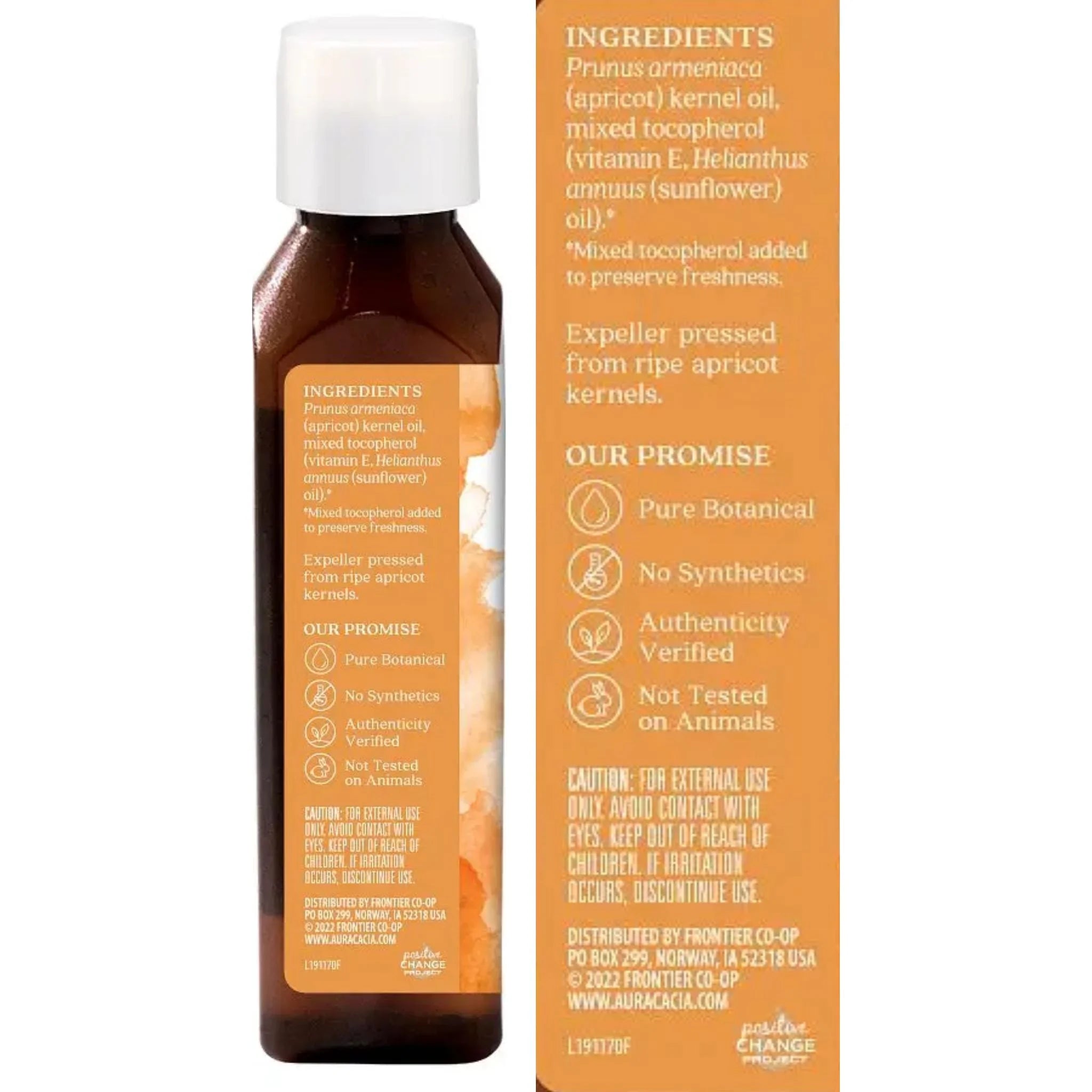 Aura Cacia Apricot Kernel Skin Care Oil 118 ml