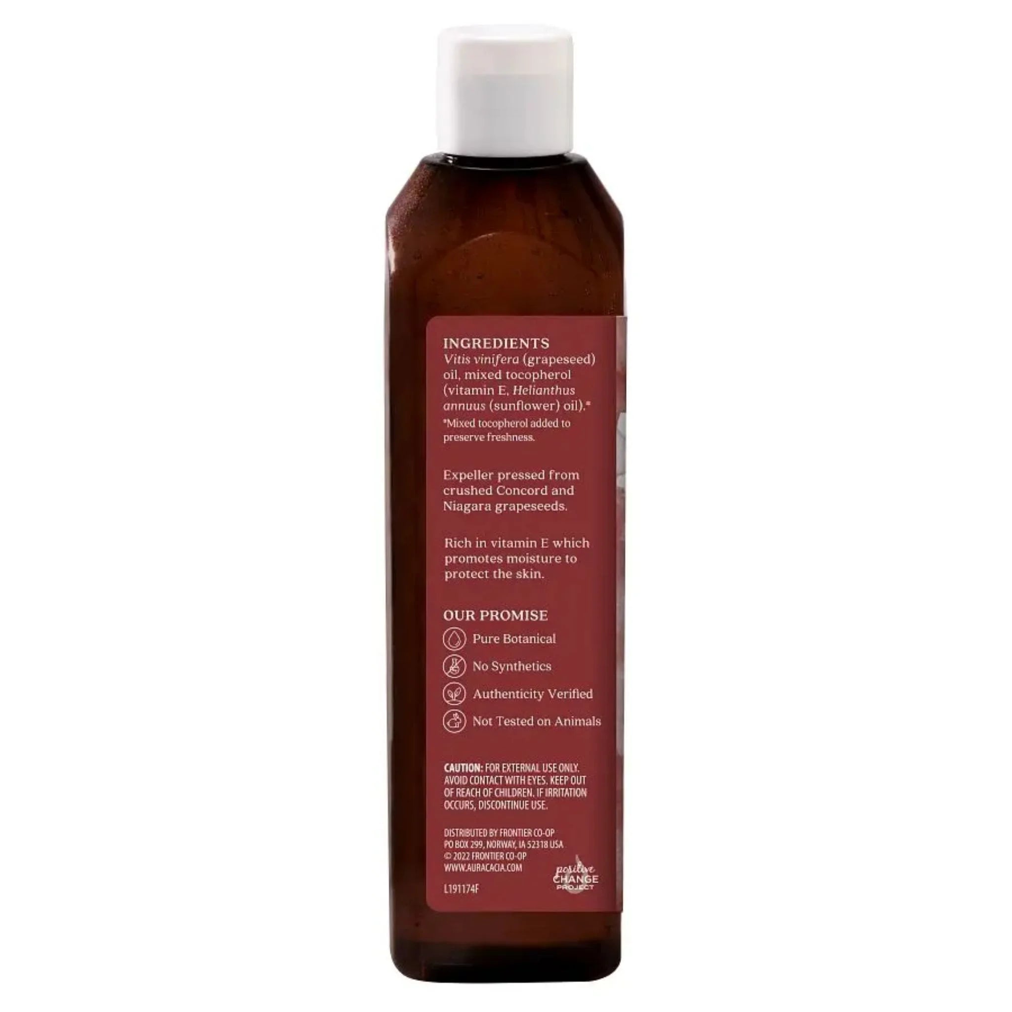 Aura Cacia Grapeseed Oil 473ml