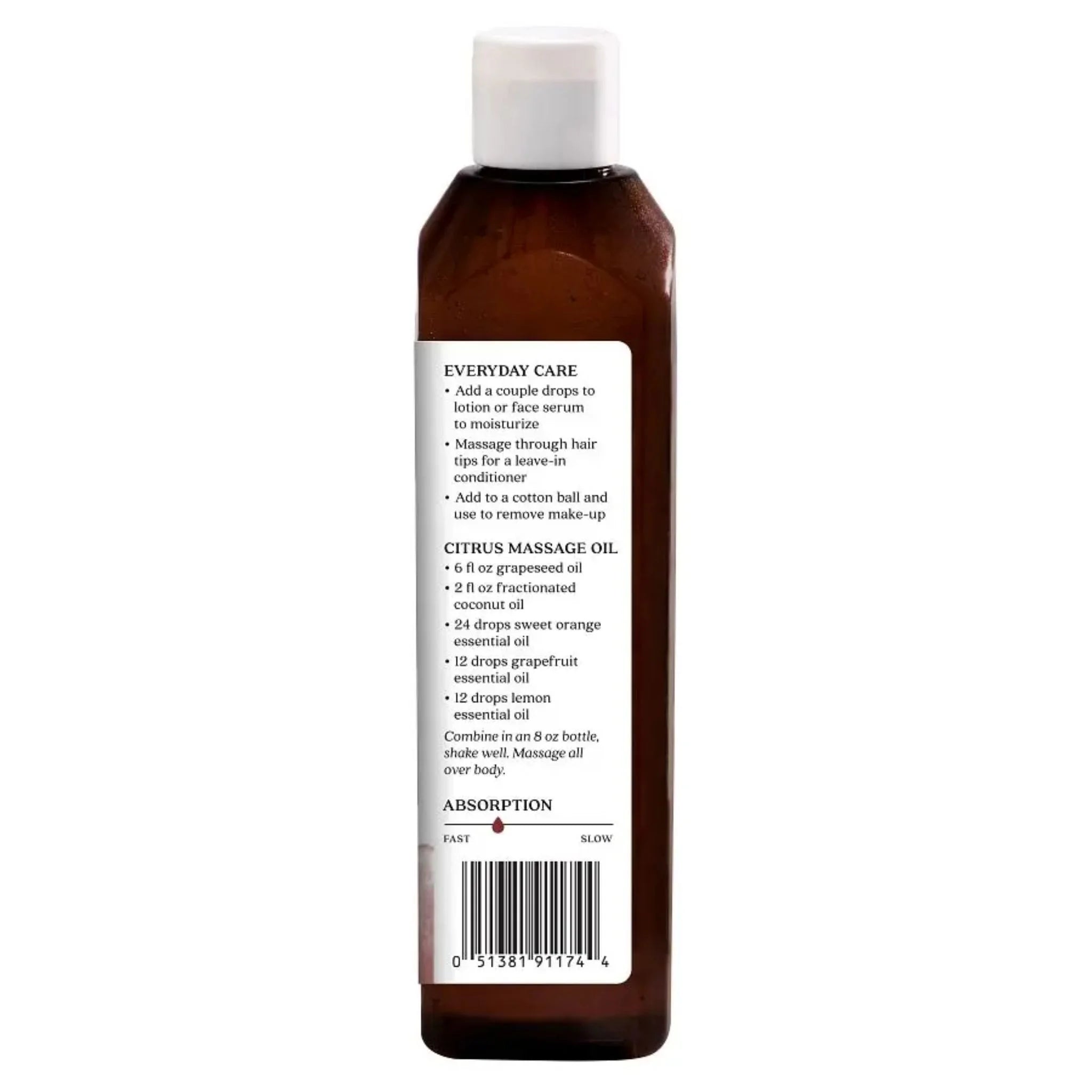 Aura Cacia Grapeseed Oil 473ml
