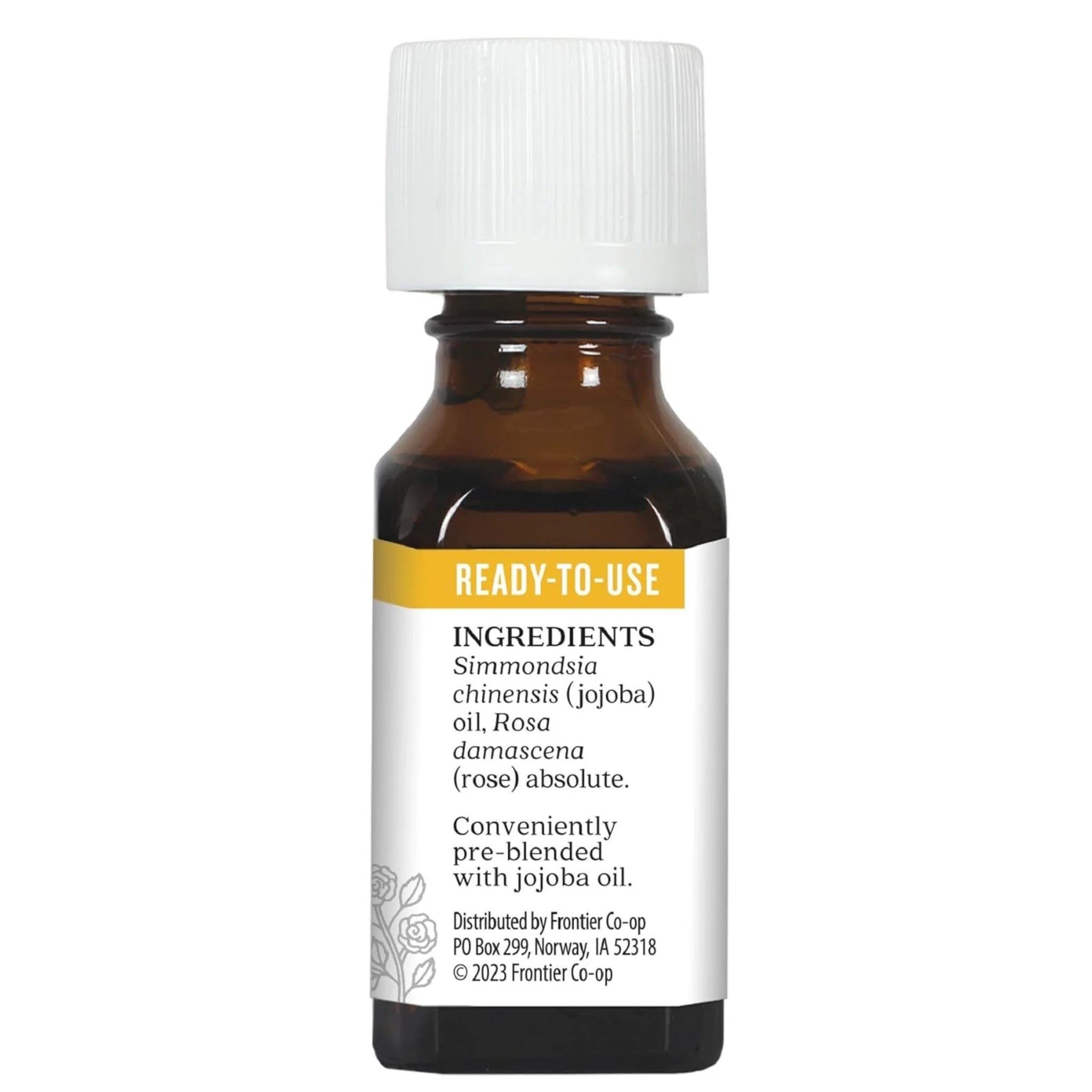 Aura Cacia Rose Absolute with Jojoba Oil 15ml