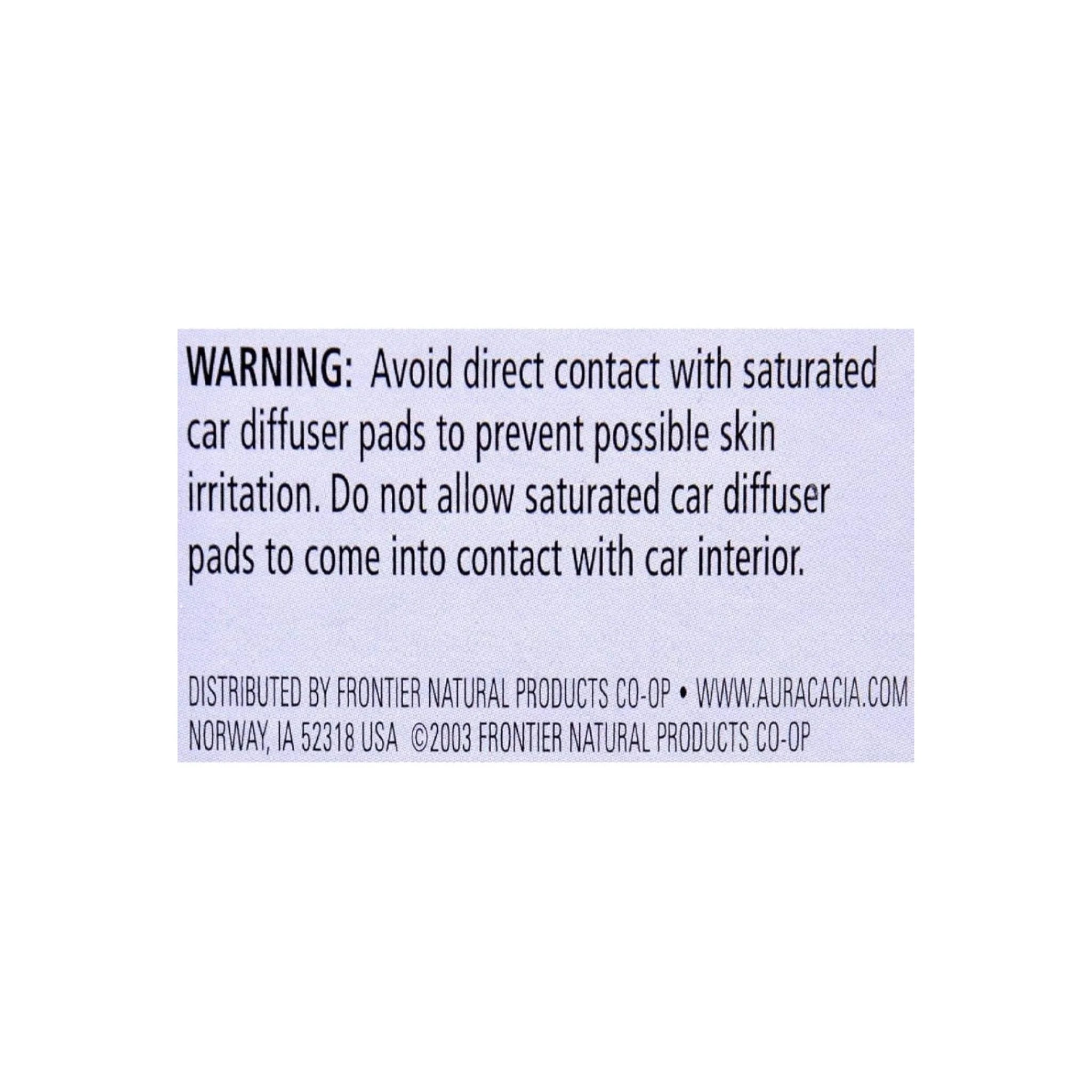 Aura Cacia Aromatherapy Car Diffuser 1pc