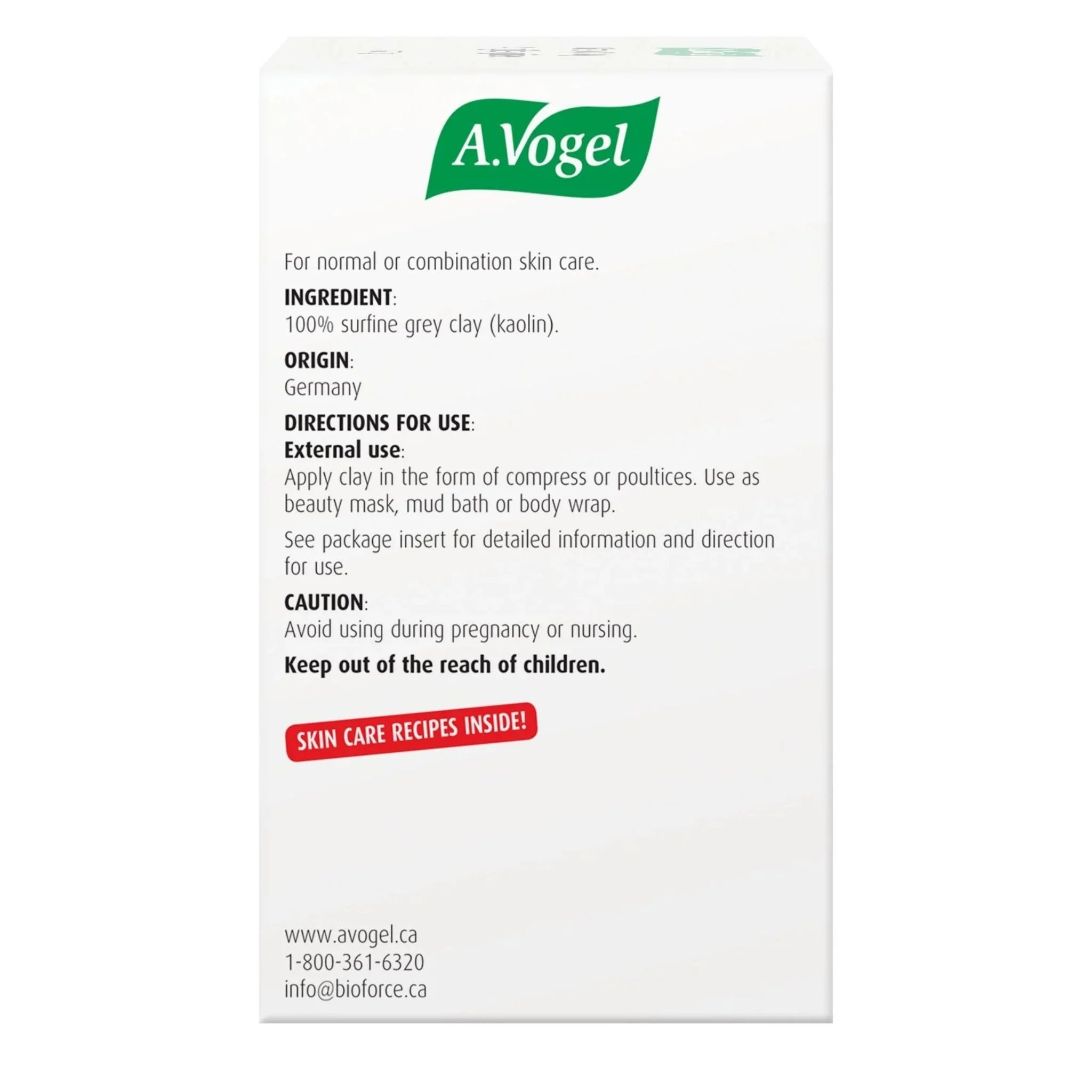 Bioforce Gray Clay 450g