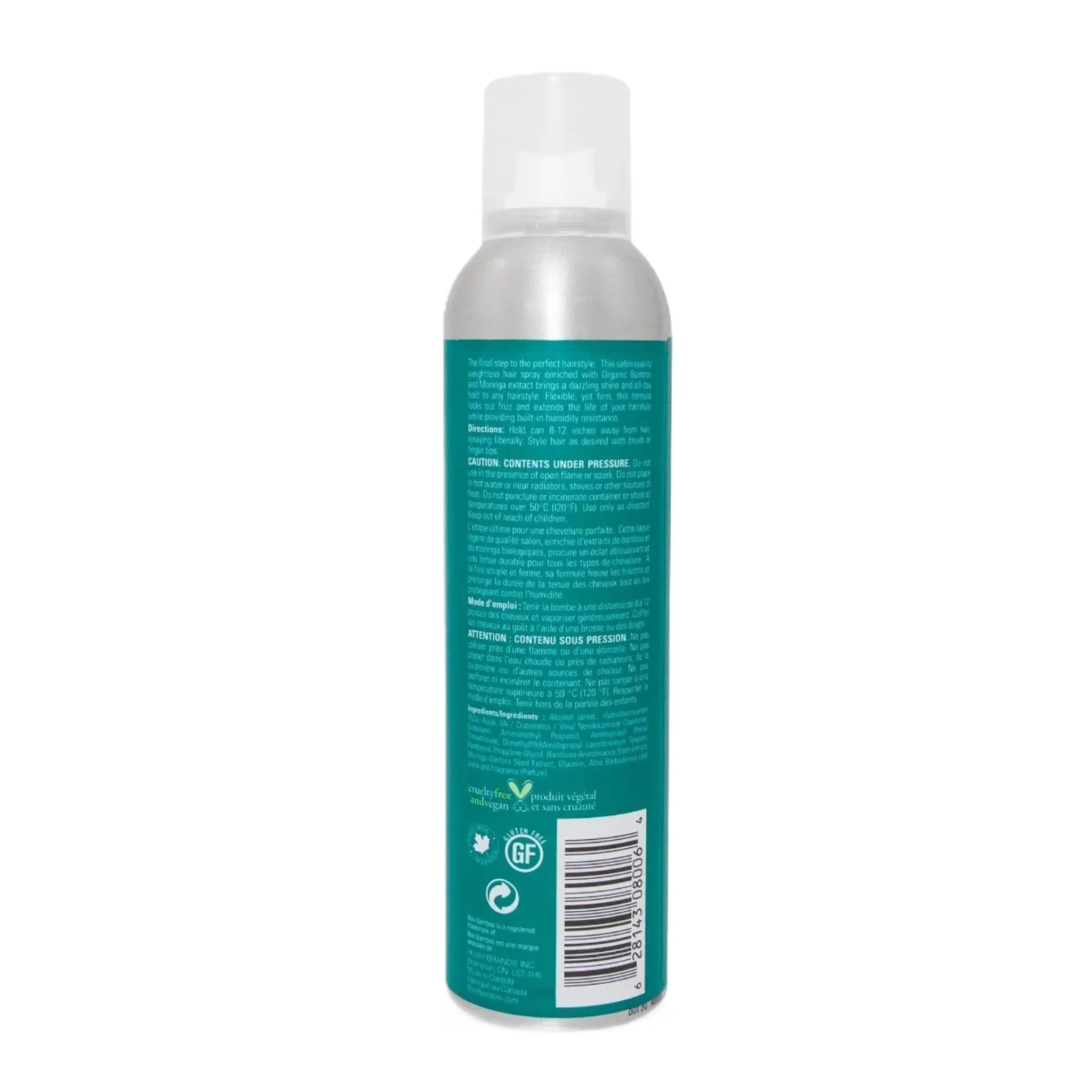 Boo Bamboo Anti-Humidity Hair Spray 300ml