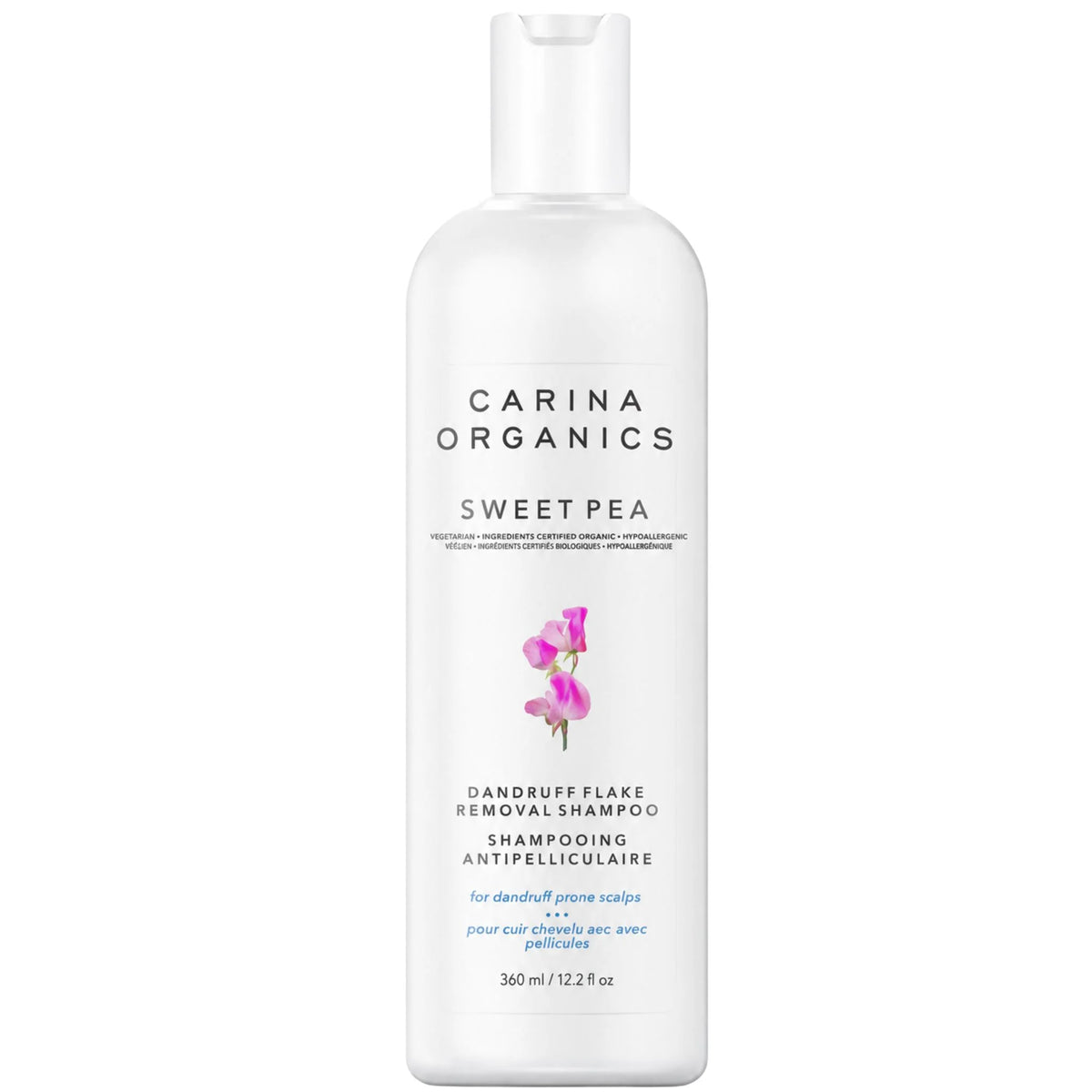 Carina Organics Sweet Pea Dandruff Removal Shampoo - 360ml
