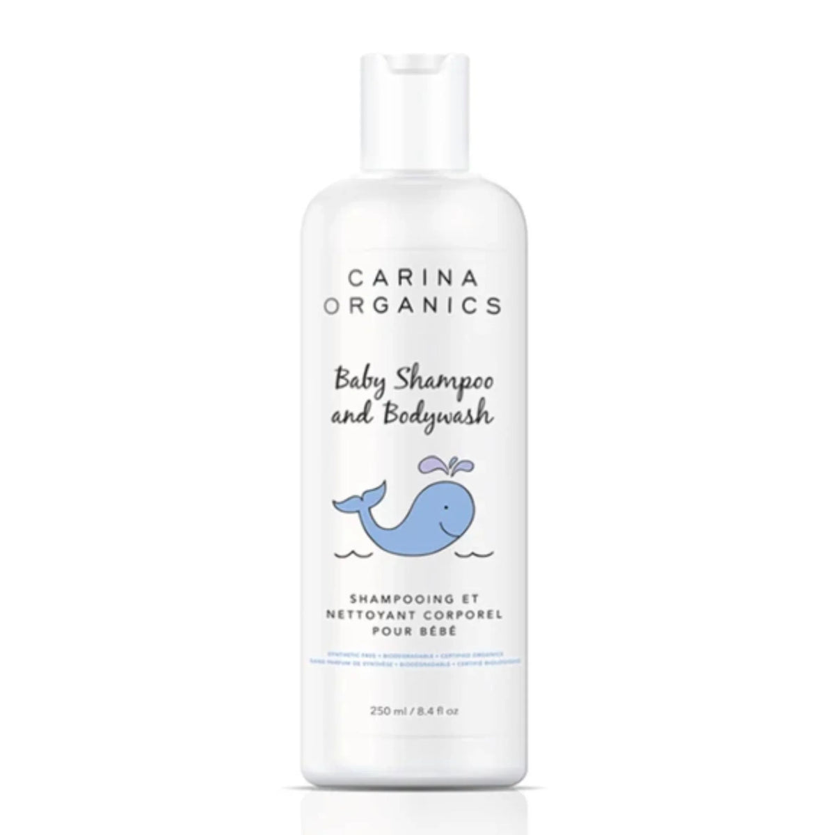 Carina Organics Baby Shampoo & Body Wash - 250ml