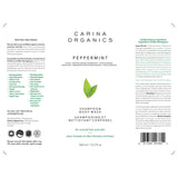 Carina Organics Peppermint Shampoo Body Wash - 360ml