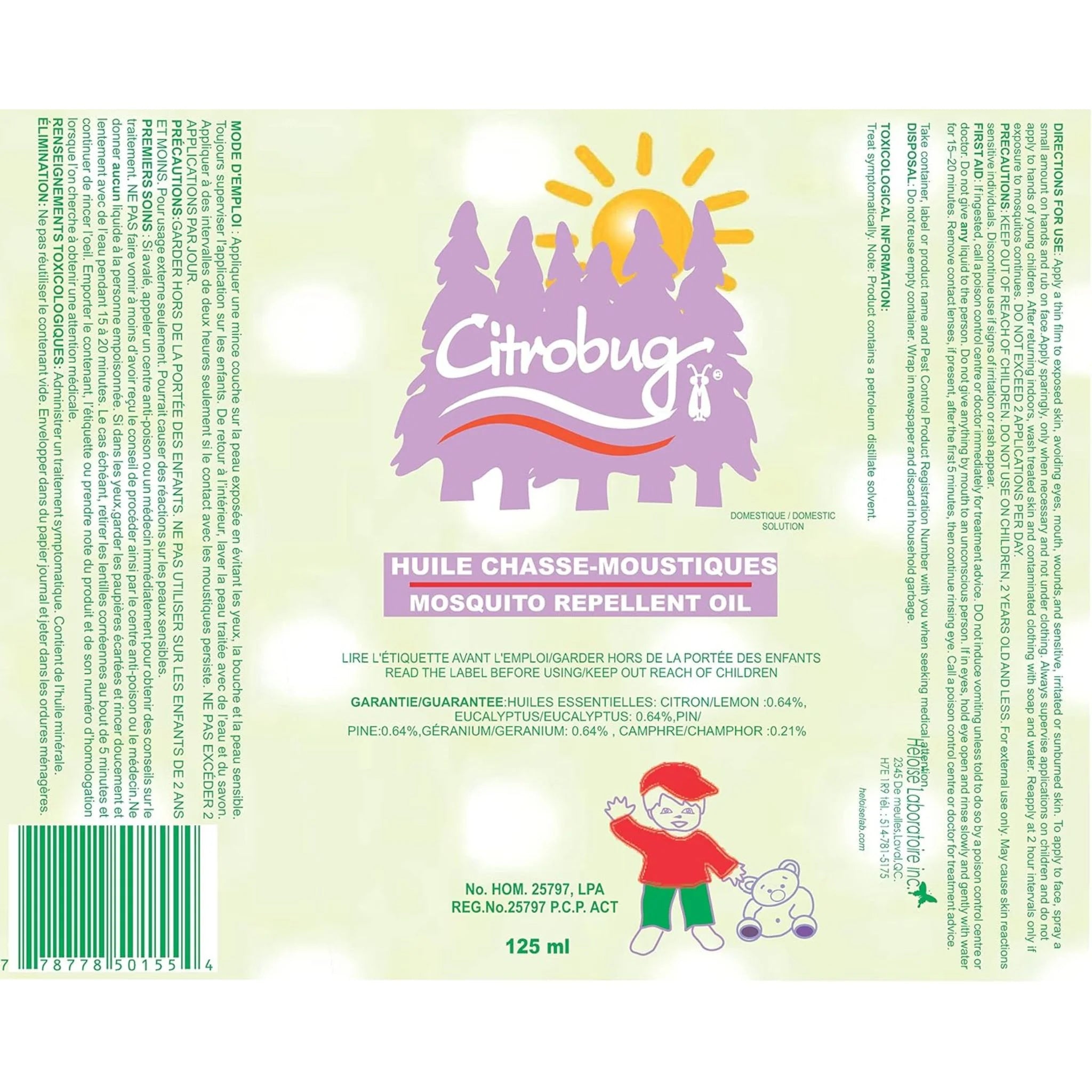 Citrobug-Citrobug Insect Repellent Kids 125ml