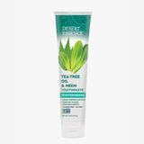 Desert Essence Tea Tree Oil Toothpaste with Neem Wintergreen Flavour 176g