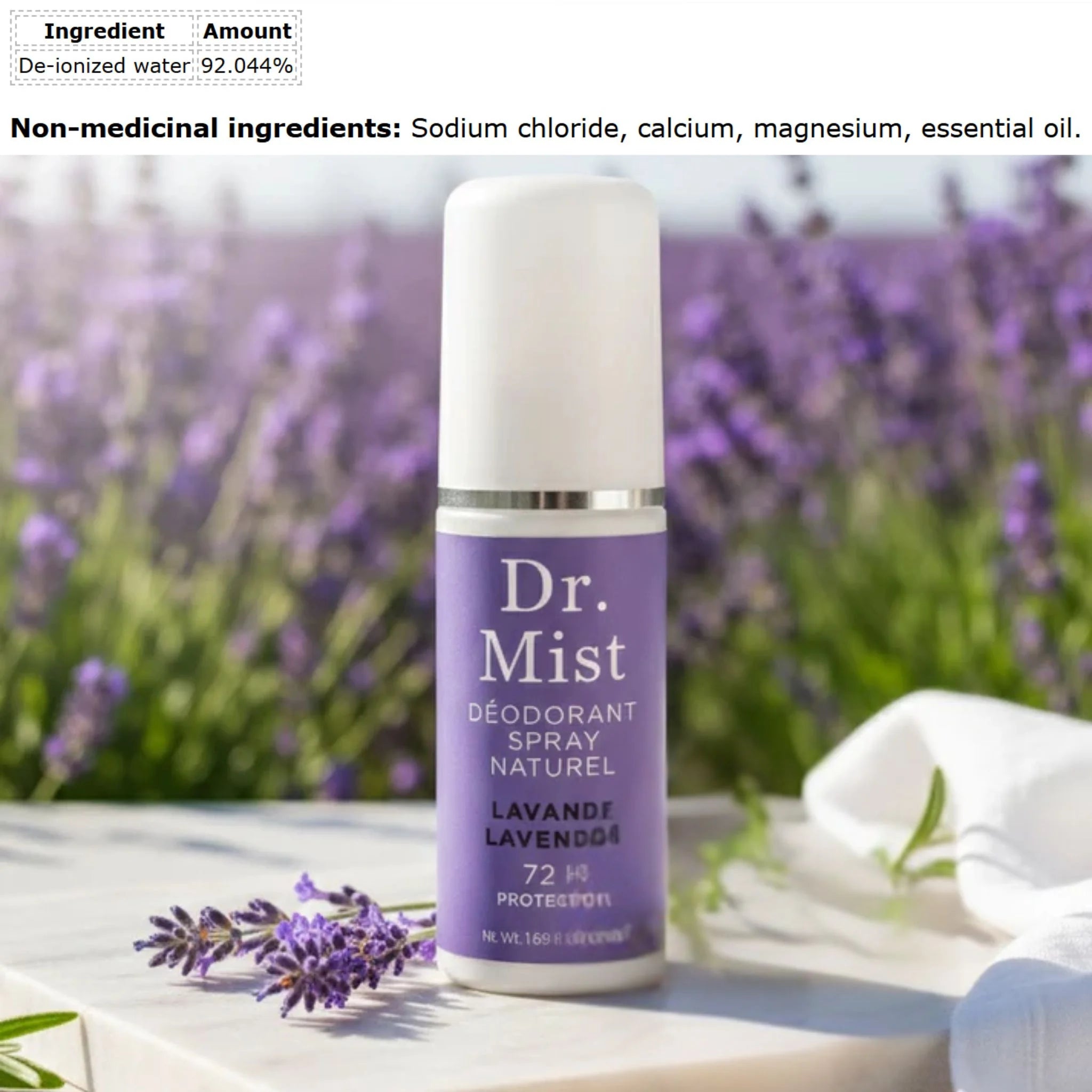 Dr. Mist Deodorant Mist Lavender 50ml