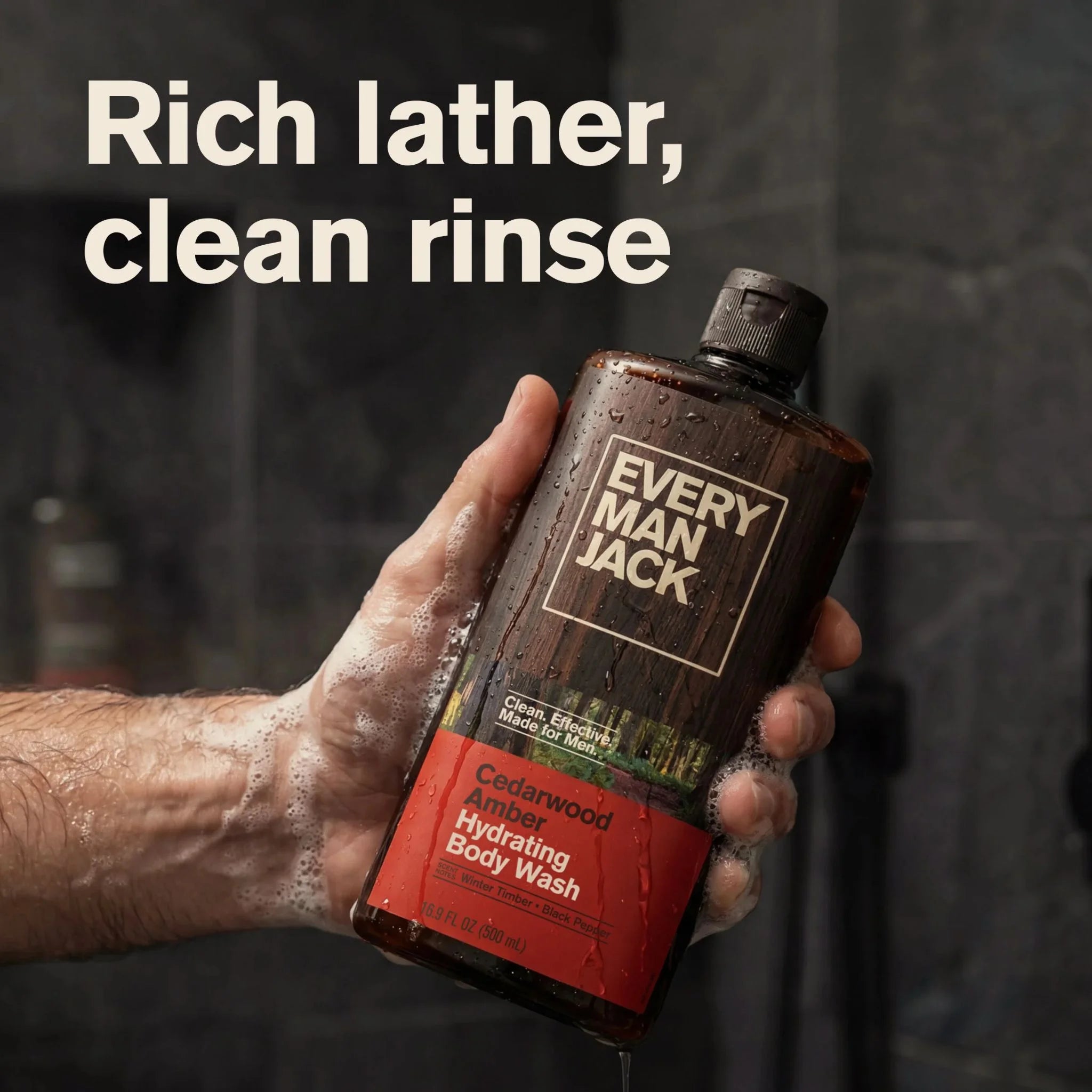 Every Man Jack Body Wash Cedarwood 500ml