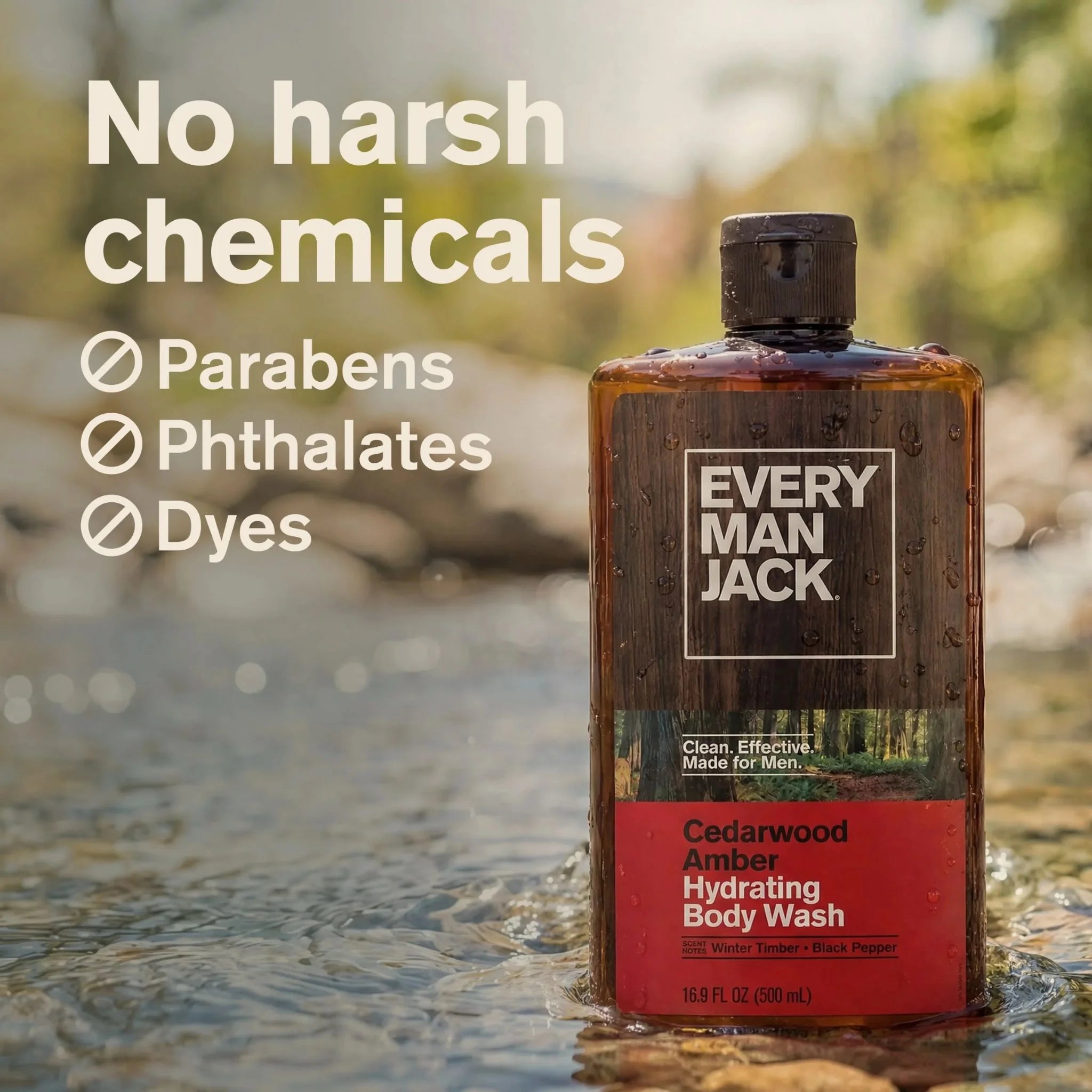 Every Man Jack Body Wash Cedarwood 500ml