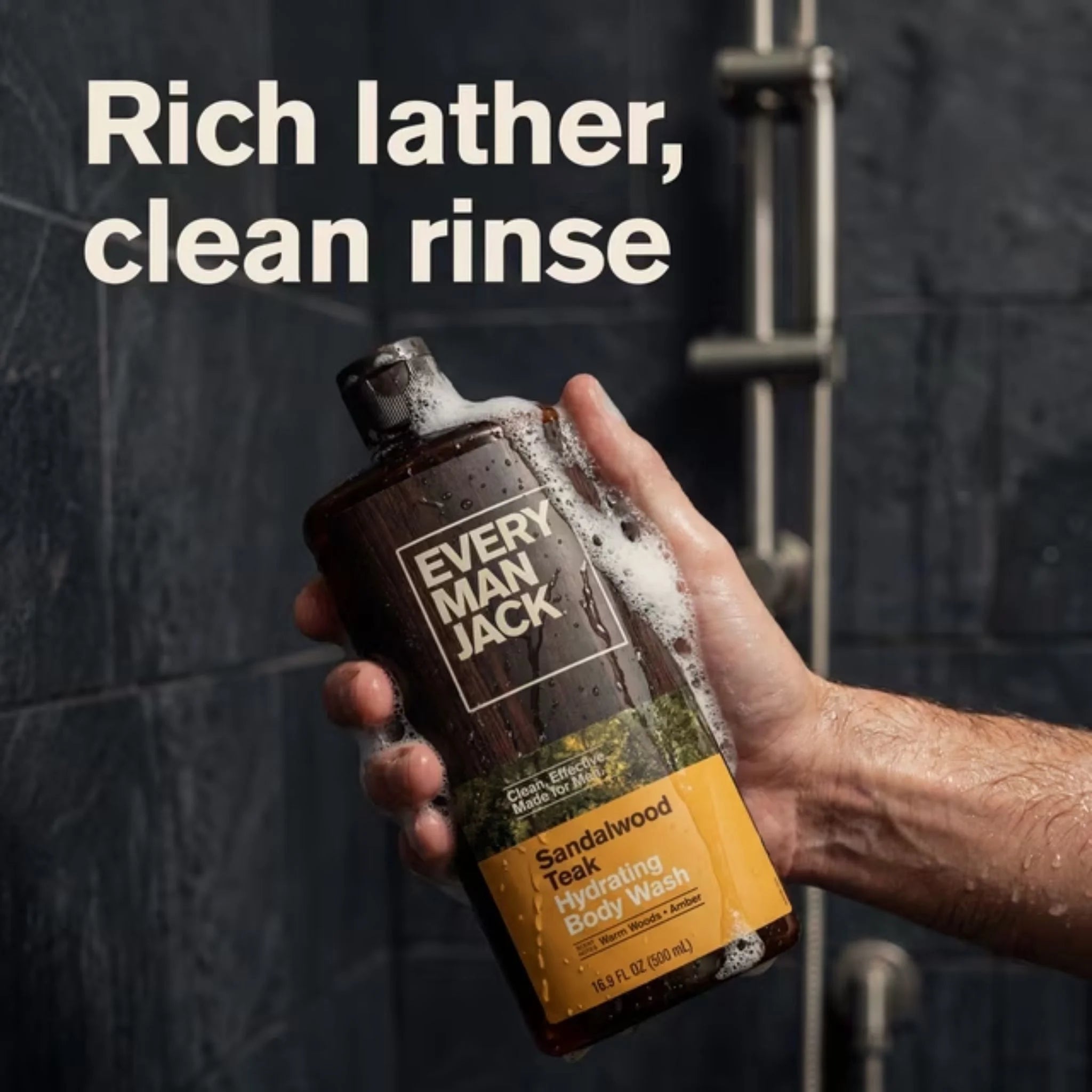 Every Man Jack Body Wash Sandalwood 500 ml