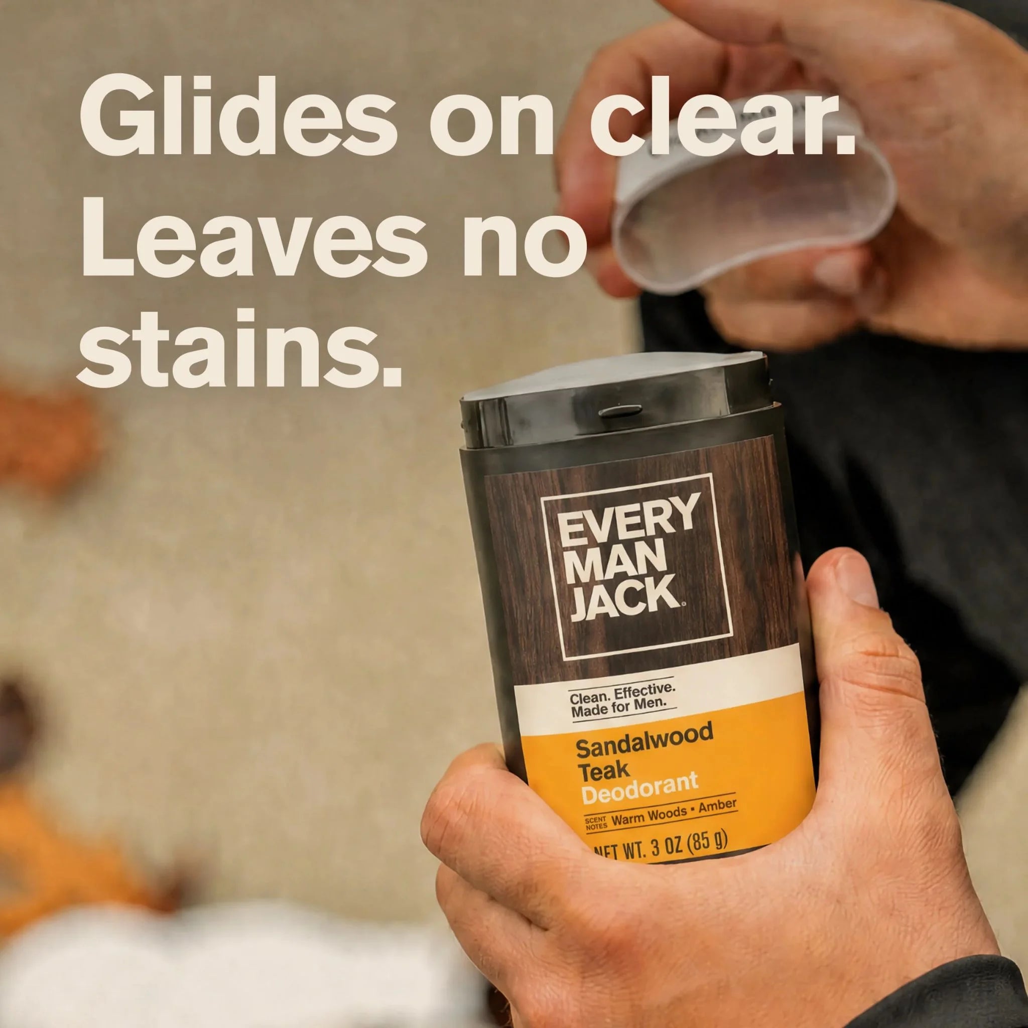 Every Man Jack Deodorant Sandalwood 85g