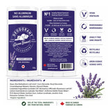 The Green Beaver Company Lavender Natural Deodorant Stick - 50g