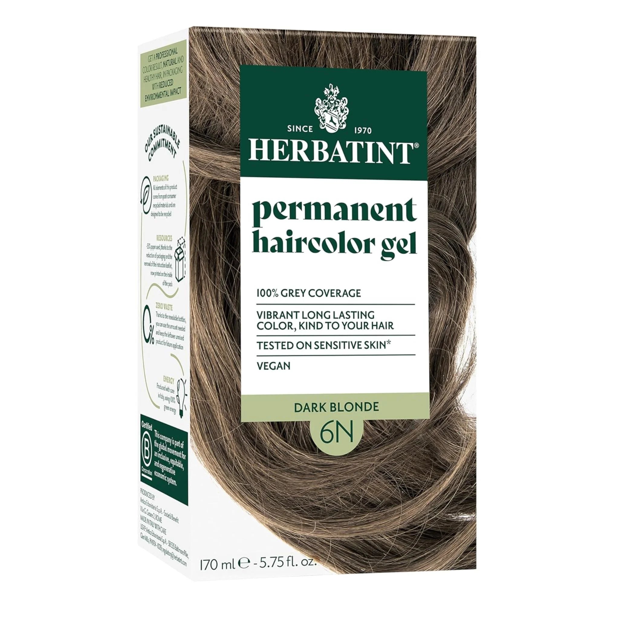 Herbatint N 6 Dark Blonde 135ml - Nature's Source Inc