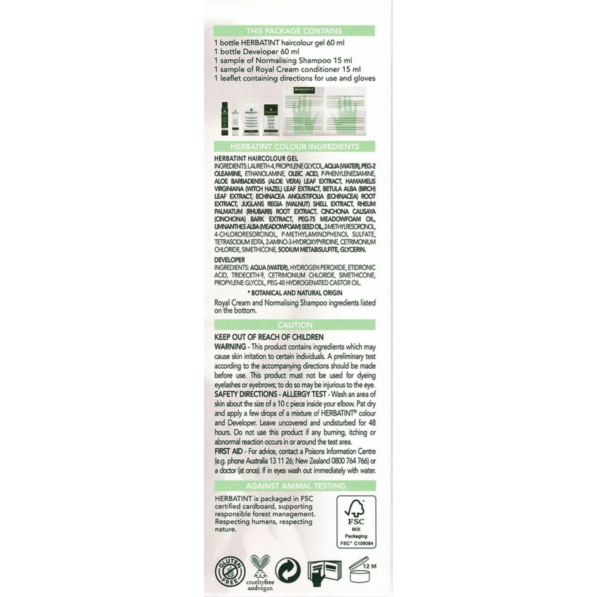 Herbatint 4d Golden Chestnut 135ml