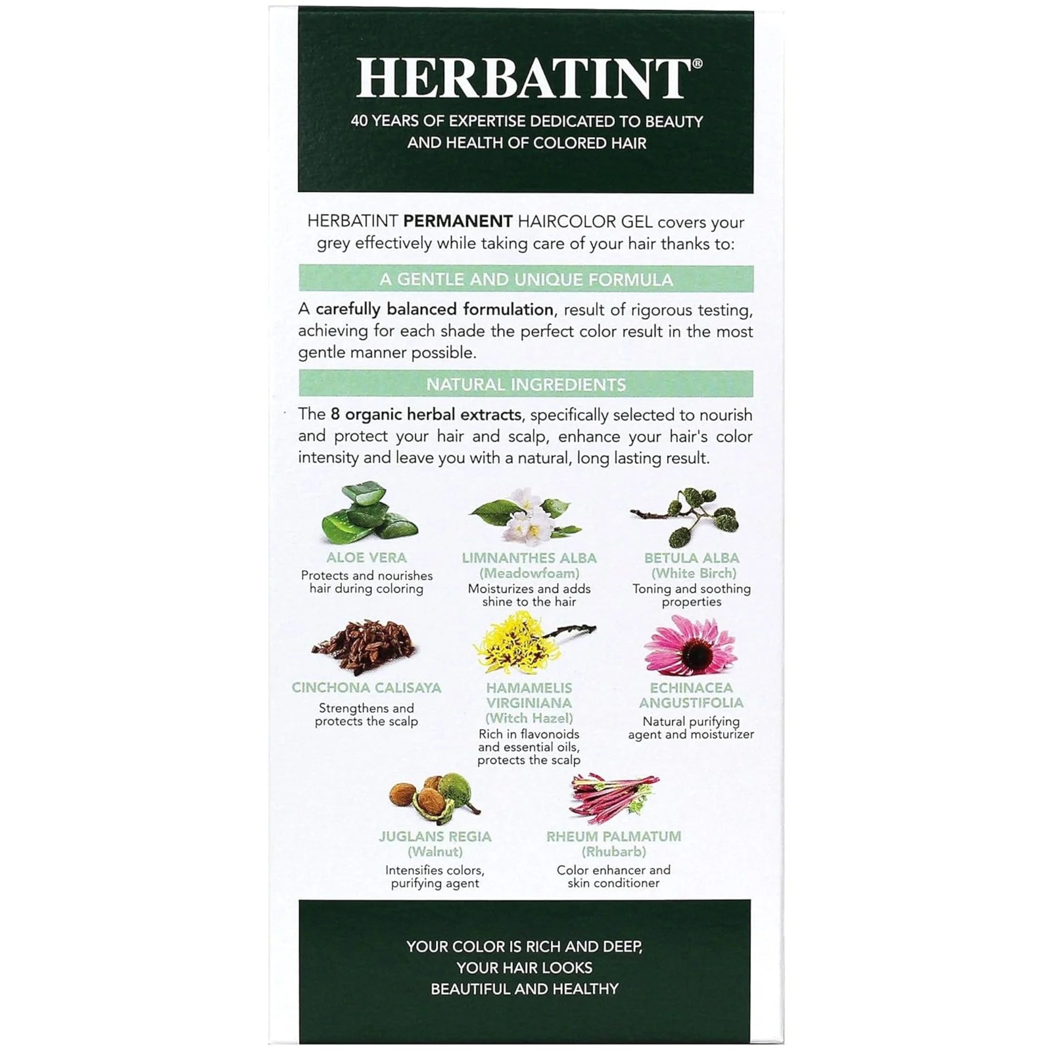 Herbatint 6d Dark Golden Blonde 135ml