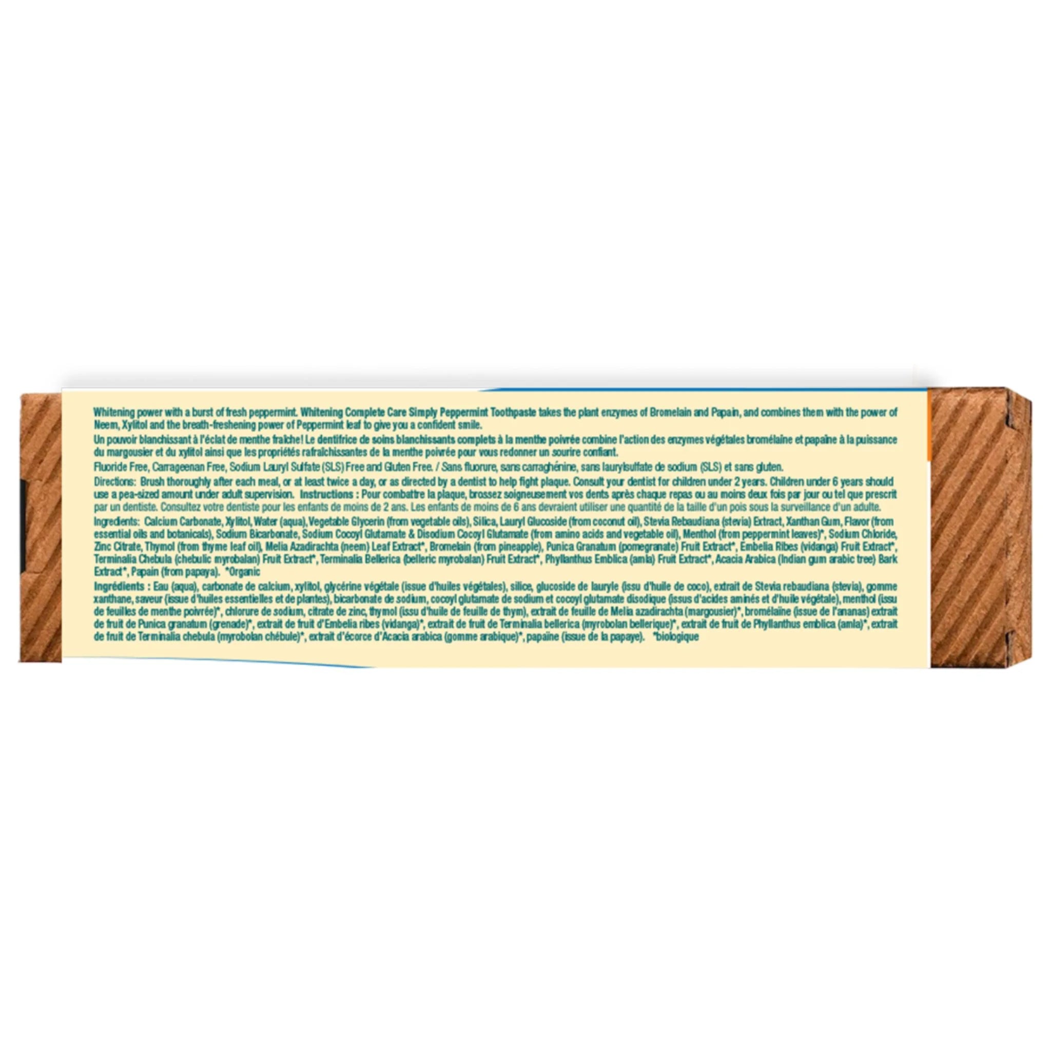 Himalaya Botanique Complete Care Whitening Peppermint Toothpaste - 150g
