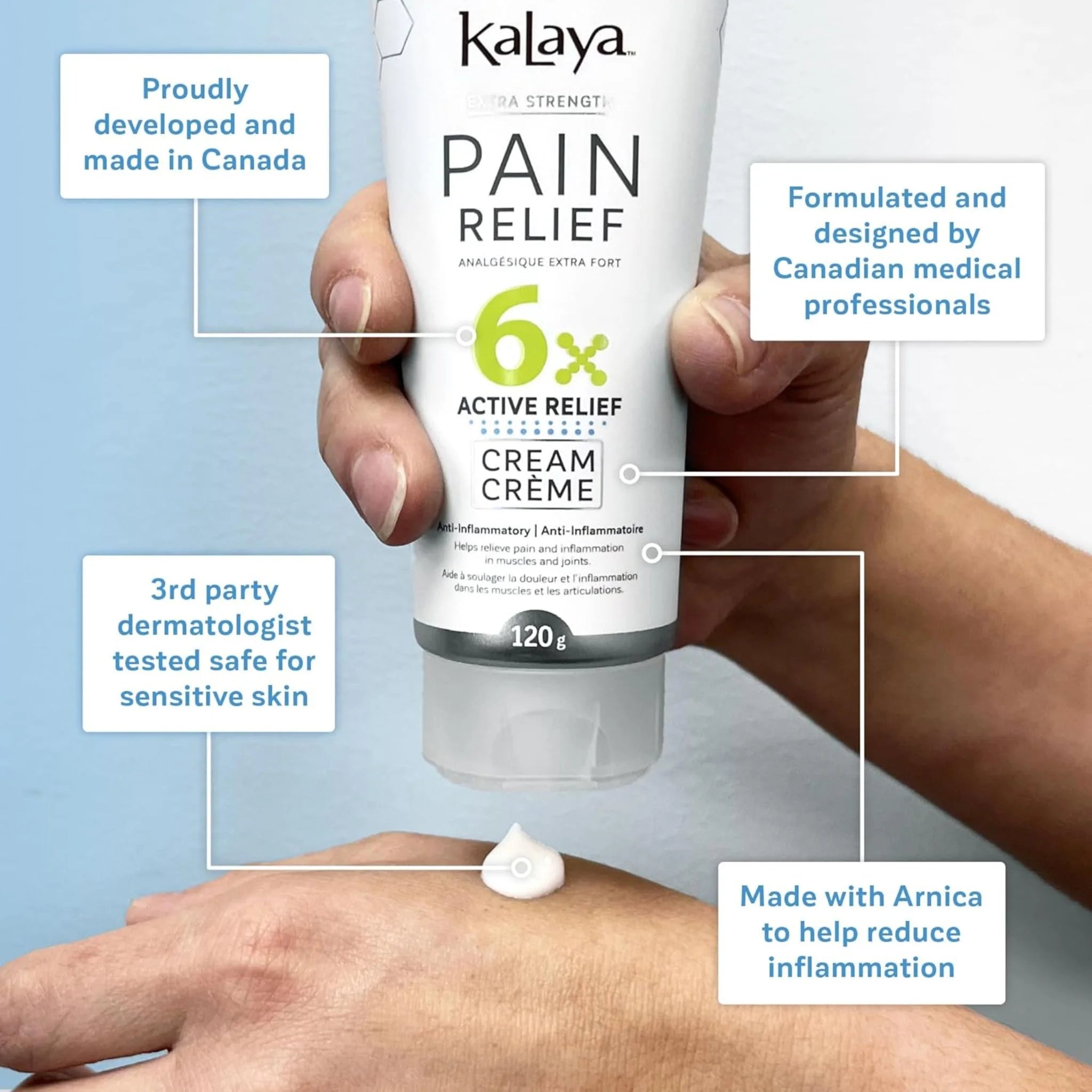 Kalaya Naturals Ultimate Pain-Relief Rub - 120g