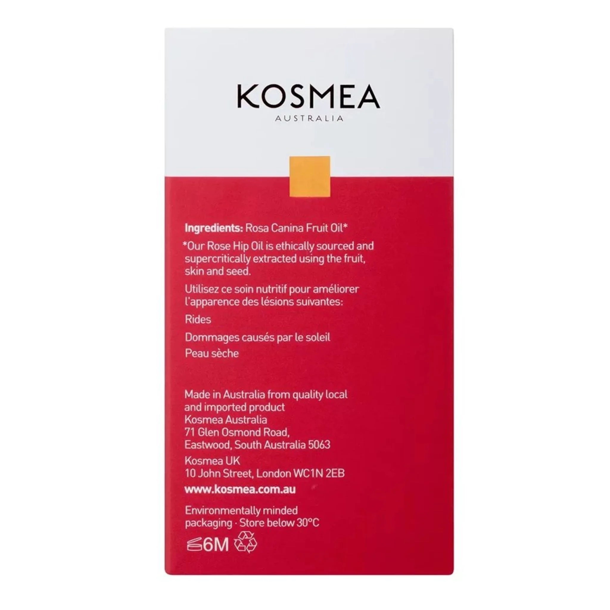 Kosmea Rosehip Oil - 20ml